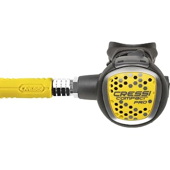 Cressi Octopus for Diving - Premium Octopus with Yellow Tube
