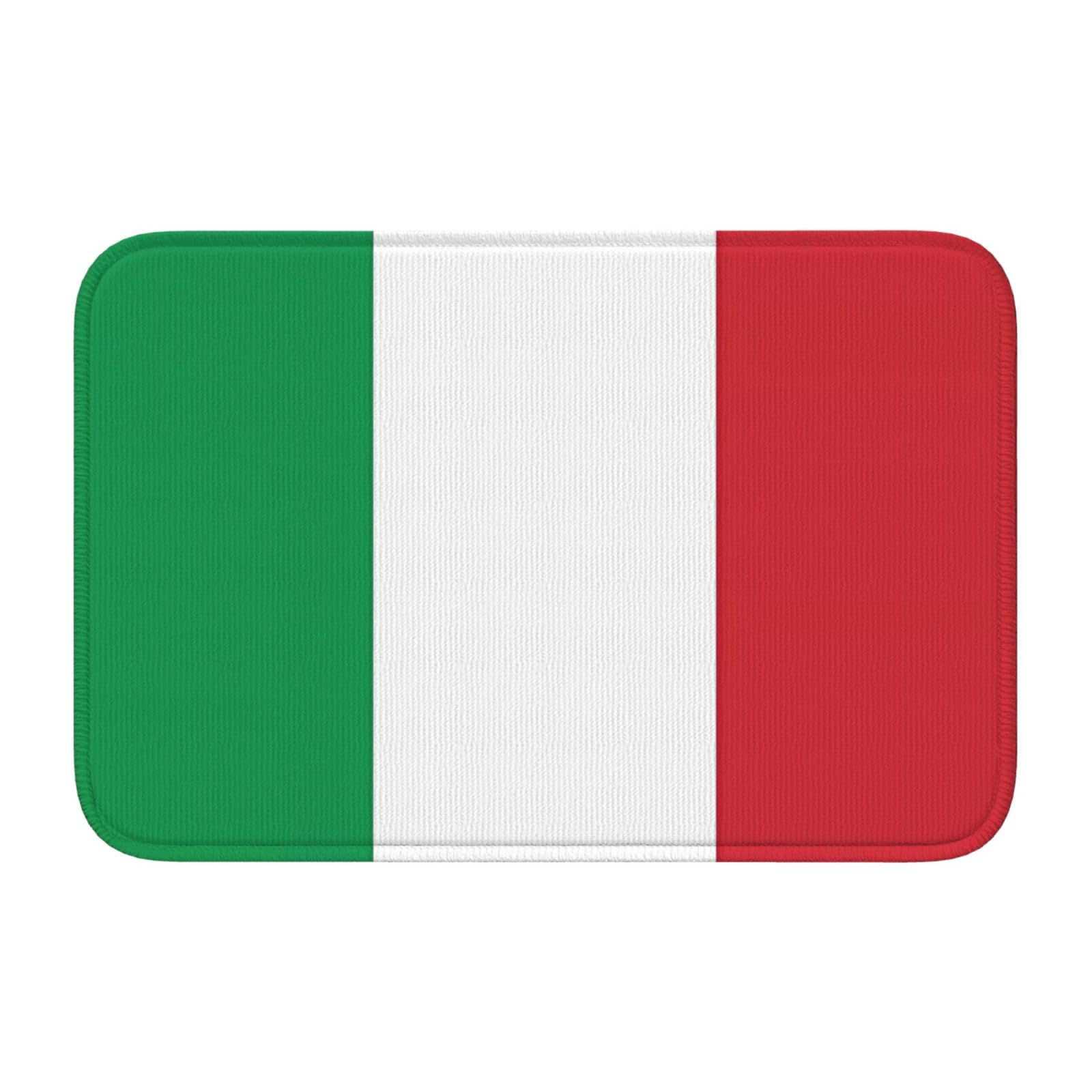 Tapis de sol Italie 101x152 cm antidérapant avec ourlet Lock Edge JKIEGOQ