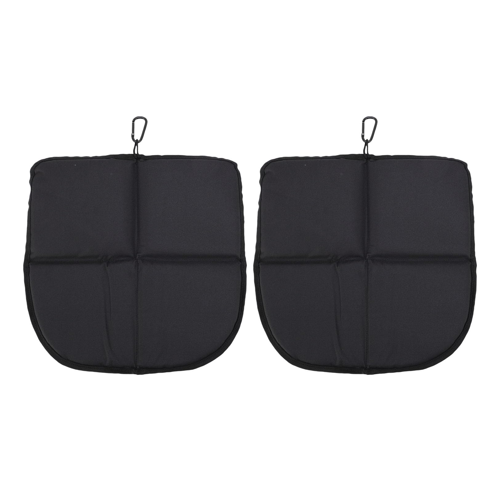 WOHPNLE 2 Pack 40x40cm Outdoor Sitting Pad, Watertight Lightweight Hiking Oxford Pearl Cotton Thickened Folding Sit Pad Portable Stadium Seat Pad for Backpacking Outdoor with Hanging Hook
