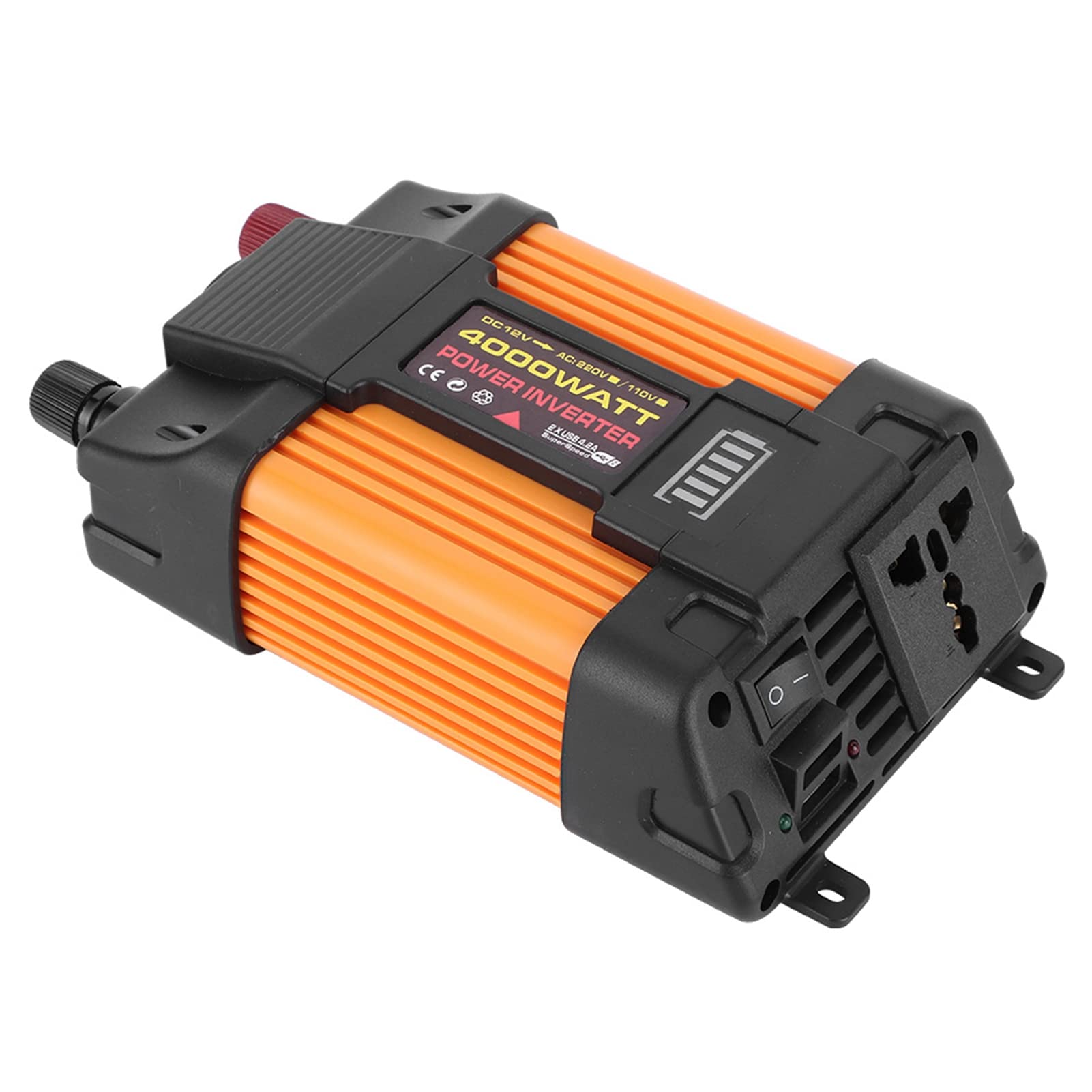 Inwerter Samochodowy 4000W z Dwoma Portami USB Zmodyfikowany