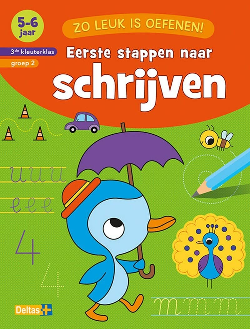Zo leuk is oefenen! Eerste stappen naar schrijven (5-6 j.): 5-6 jaar
