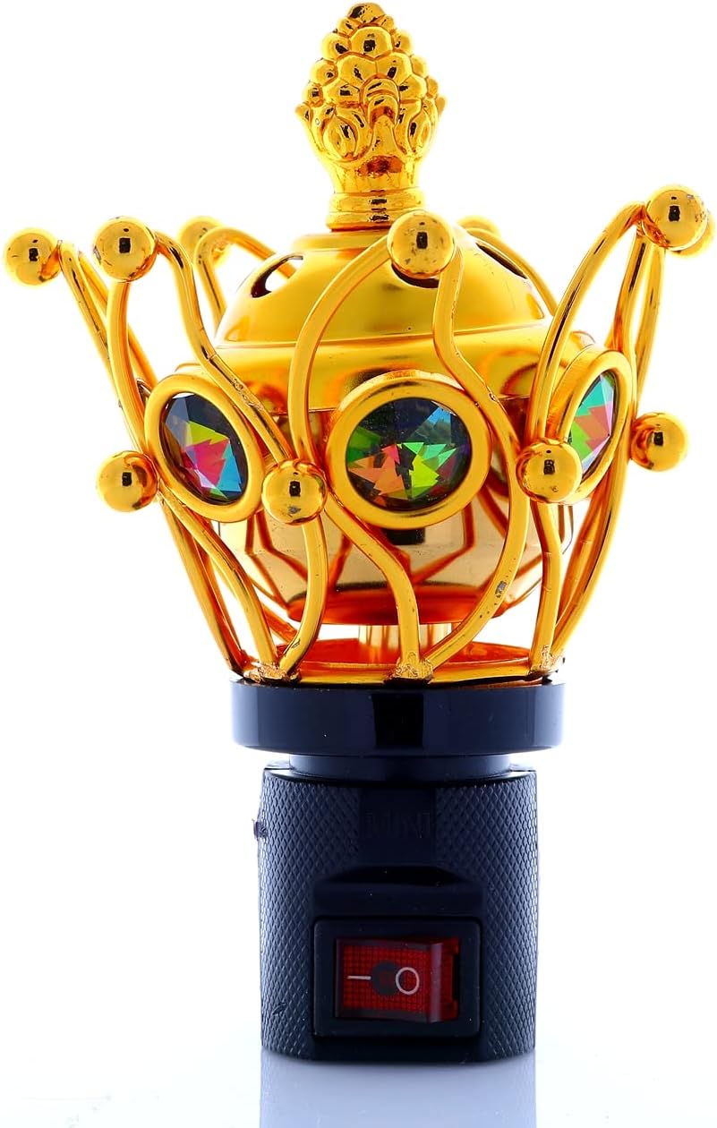 Electrical Bakhoor Burner MB13 Gold Incense Holder