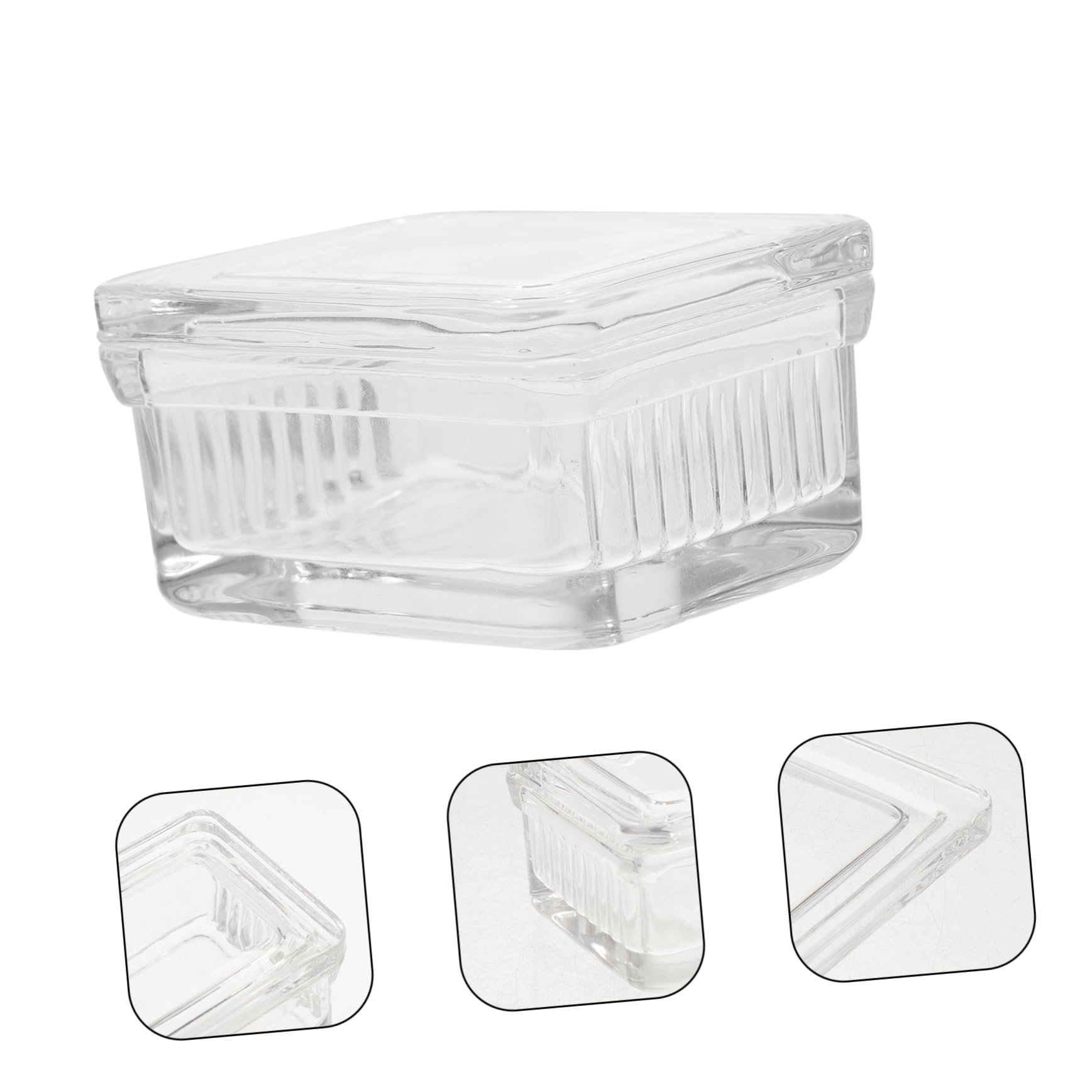 Laborglas Färbegefäß Für Glasobjektträger 10-fach Mit Ständer Hochtransparentes Korrosionsbeständiges Färbezylinderglas Für Biologie Medizin Und Forschung