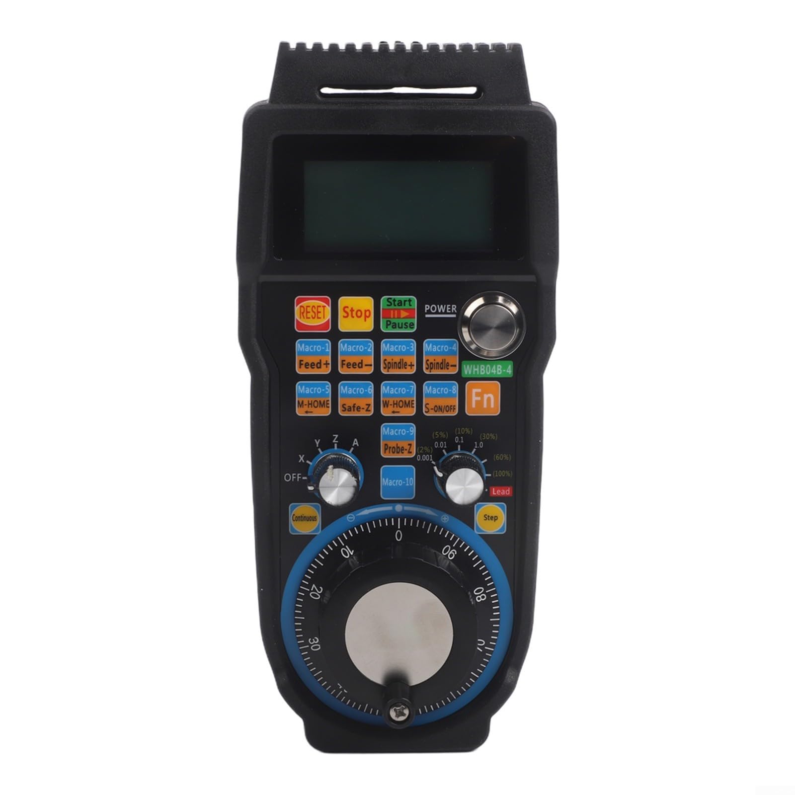 4-Achsen USB Funk-Handrad Controller WHB04B-4 Mit LCD-Display, 100PPR Encoder Und 13 Makrotasten Für CNC Fräse Drehmaschine Holzverarbeitung