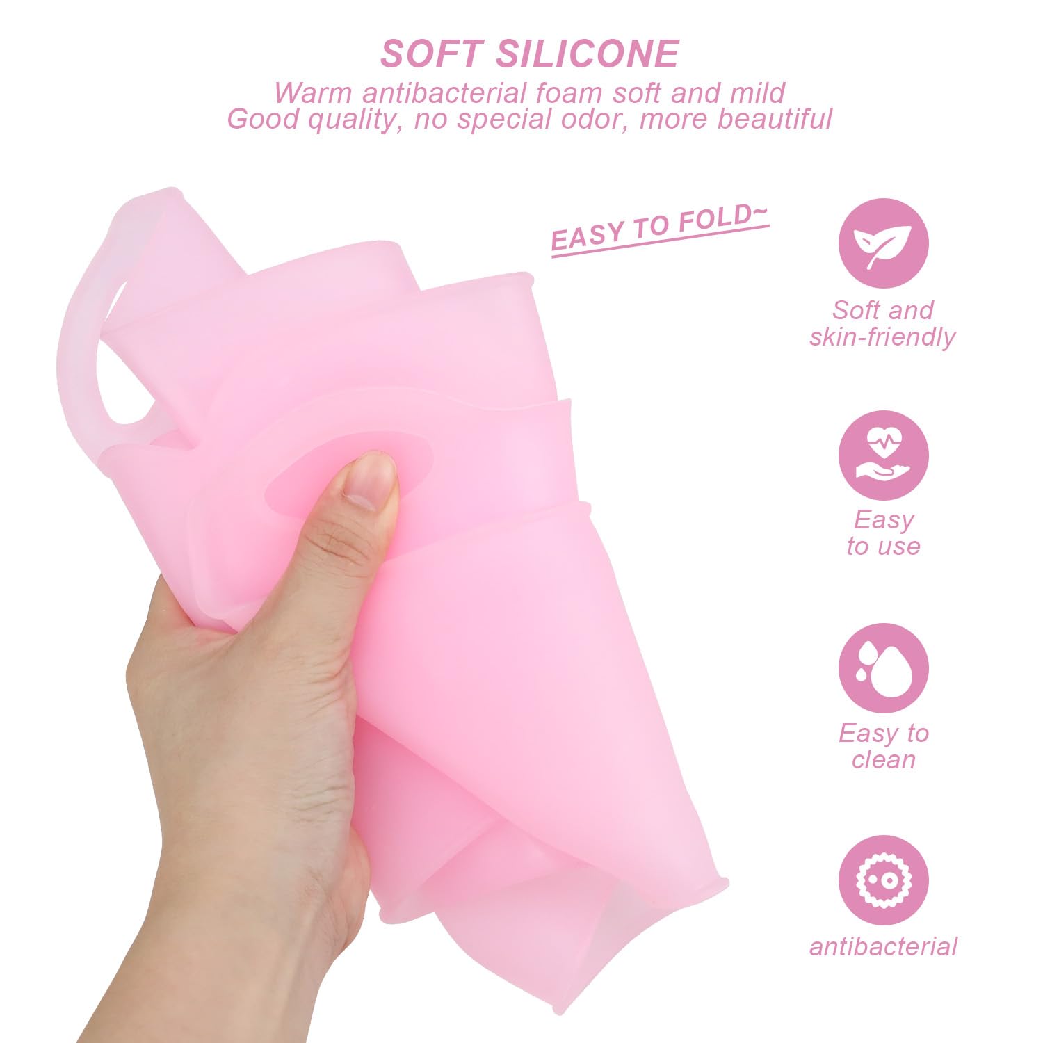 Copriwater In Silicone Morbido - Antibatterico E Antiscivolo Per Anziani E Bambini