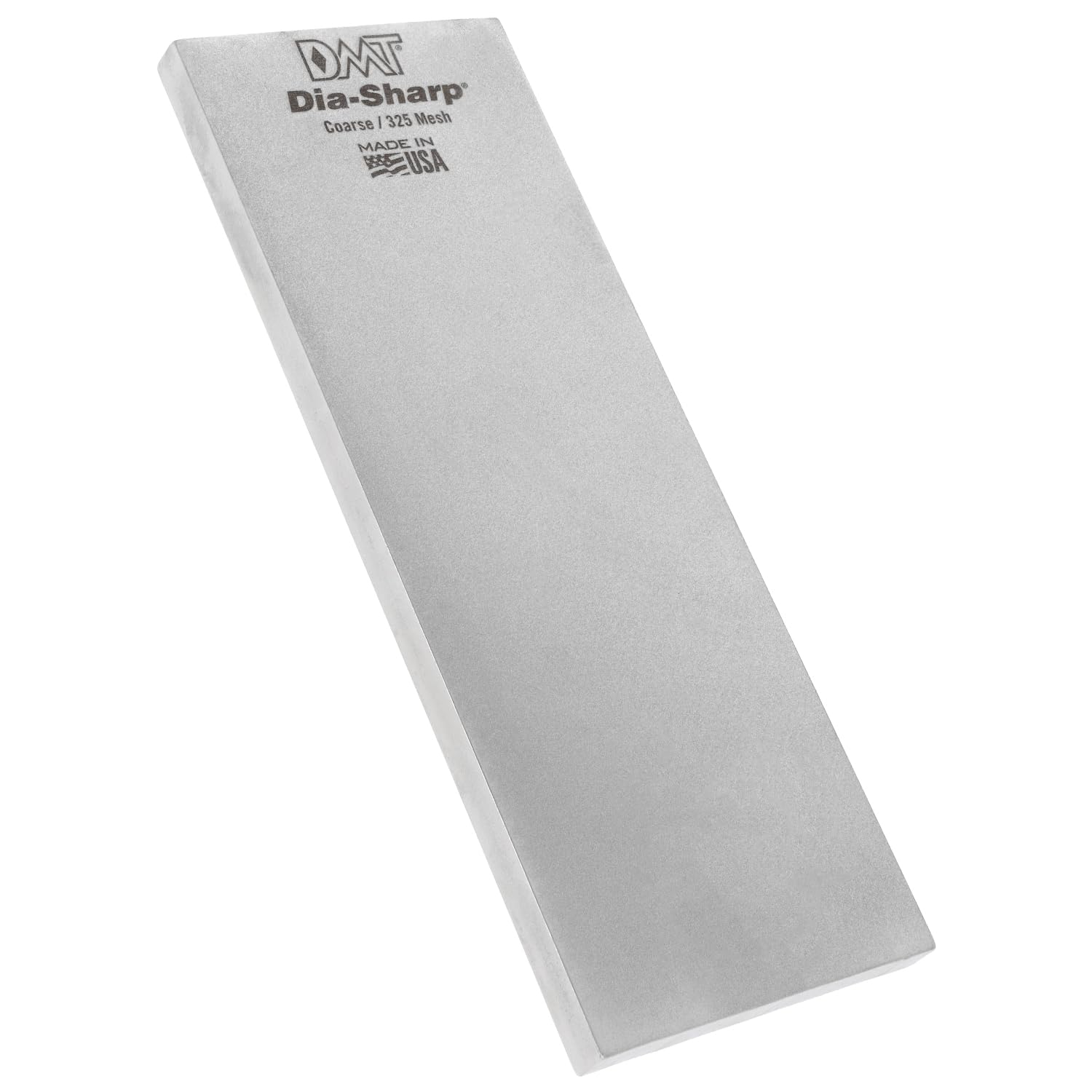 DMT Dia-Sharp® Diamant Schleifstein 8" Grob | Messerschärfer in Profiqualität | 20cm Wetzstein für Messer und Werkzeuge | Made in USA | D8C