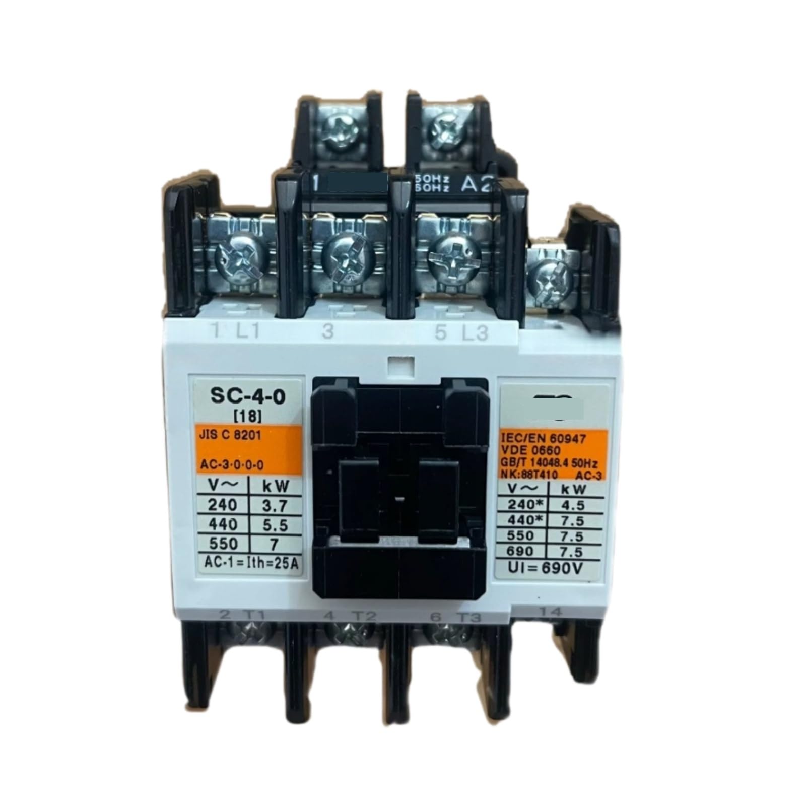 Contacteurs SC-4-0 1A NO contre les pannes de commutation de bobine AC24V
