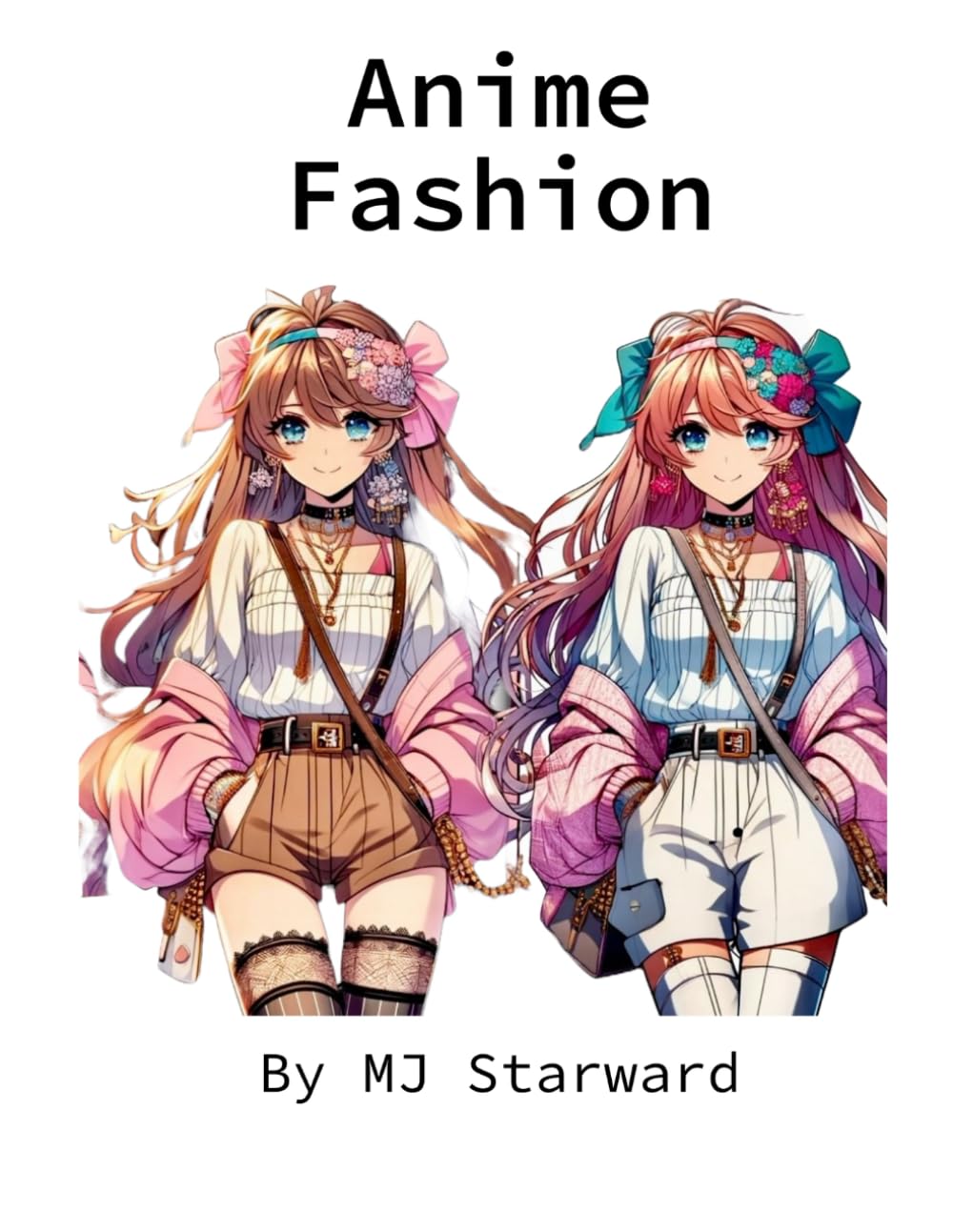 Anime Chic: 20 Glam Fashion Designs to Color