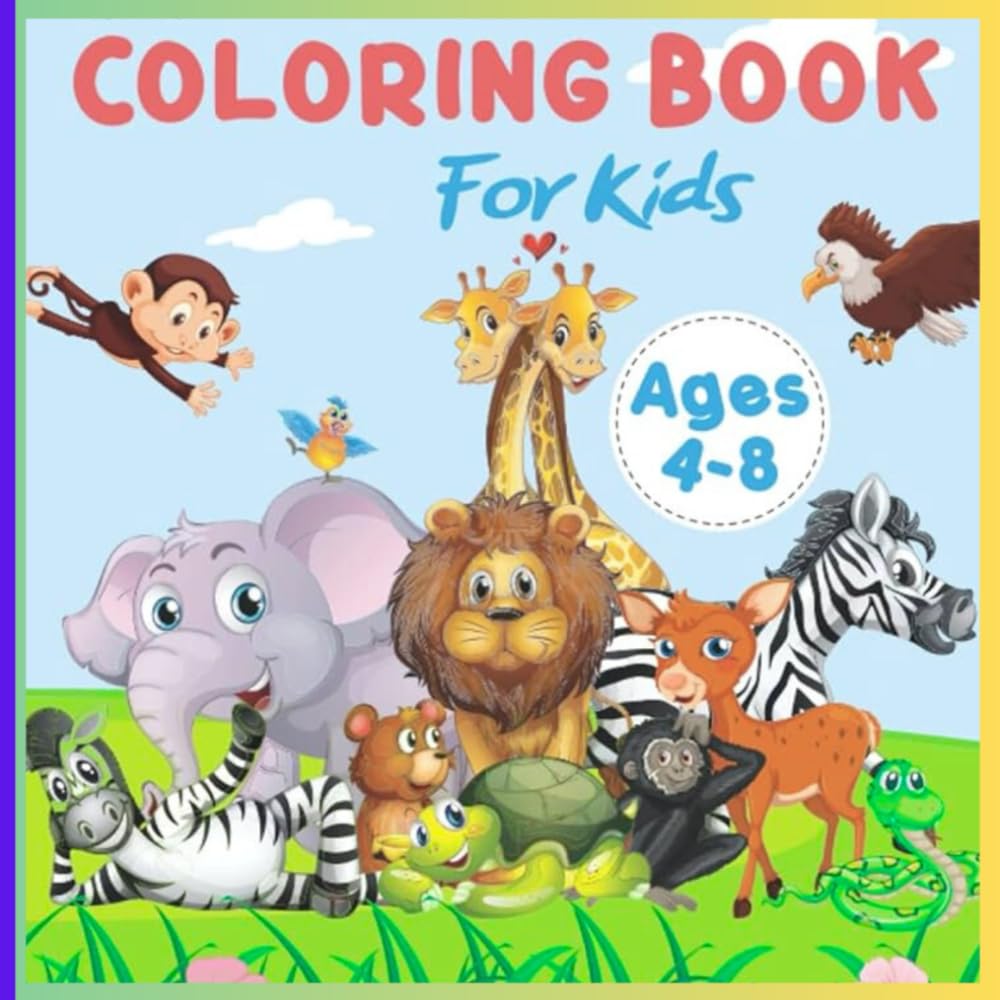 Happy Colors: A Coloring Book for Kids: Perfect for Little Hands and Big Imaginations