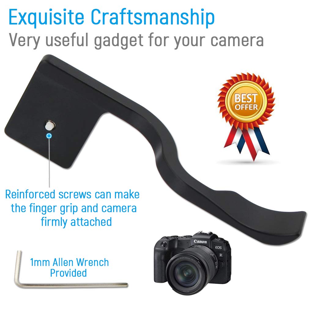 Amazon | サムレスト サムグリップ キヤノン Canon EOS RP (黒