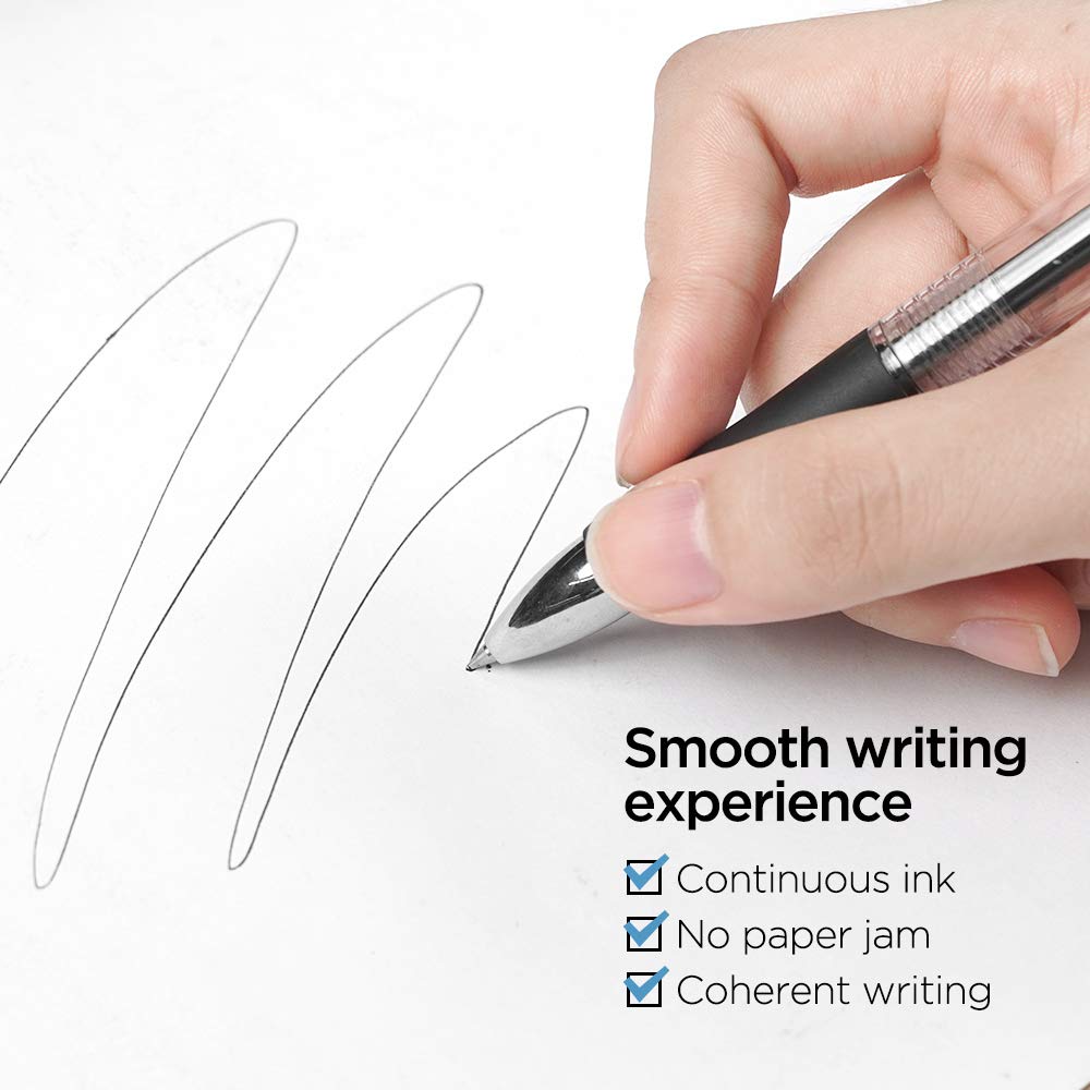 JKJF Koala Bär Gelschreiber 0,5mm - 6 Stück Set Mit Süßen Tier-Motiven