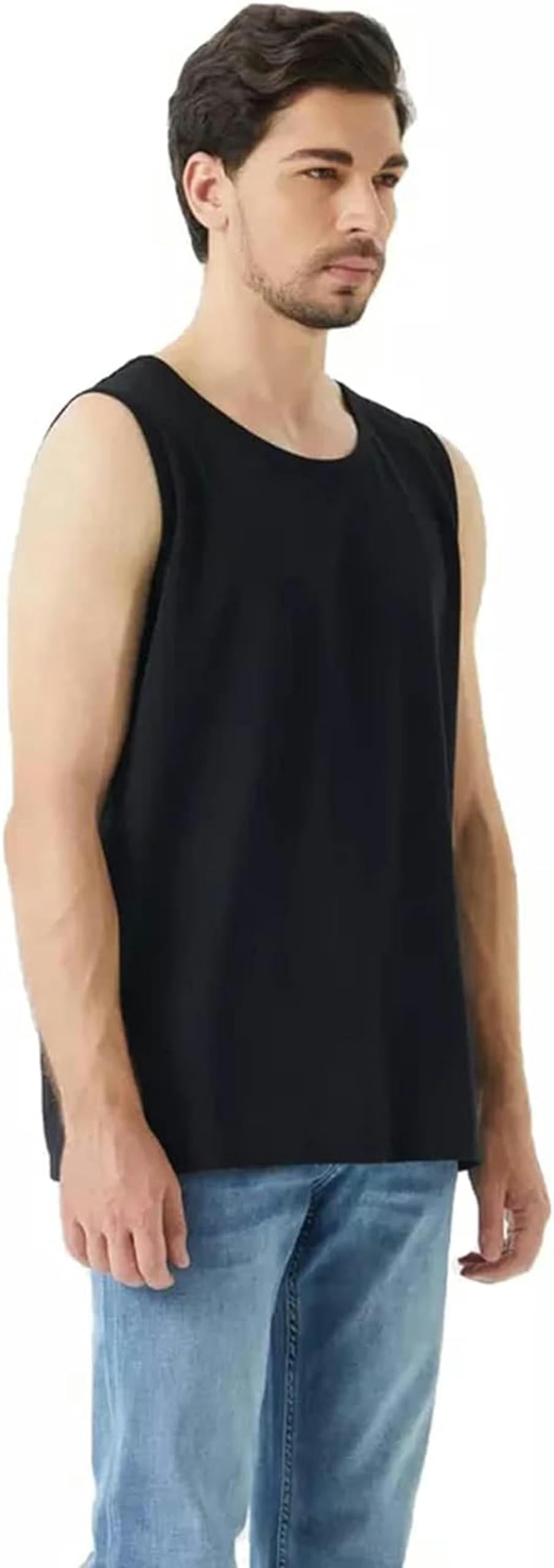 Camisetas Anti-Radiación para Hombre, Chaleco de Protección EMF, Blindaje RF, Bloqueo de Radiación WiFi/Microondas