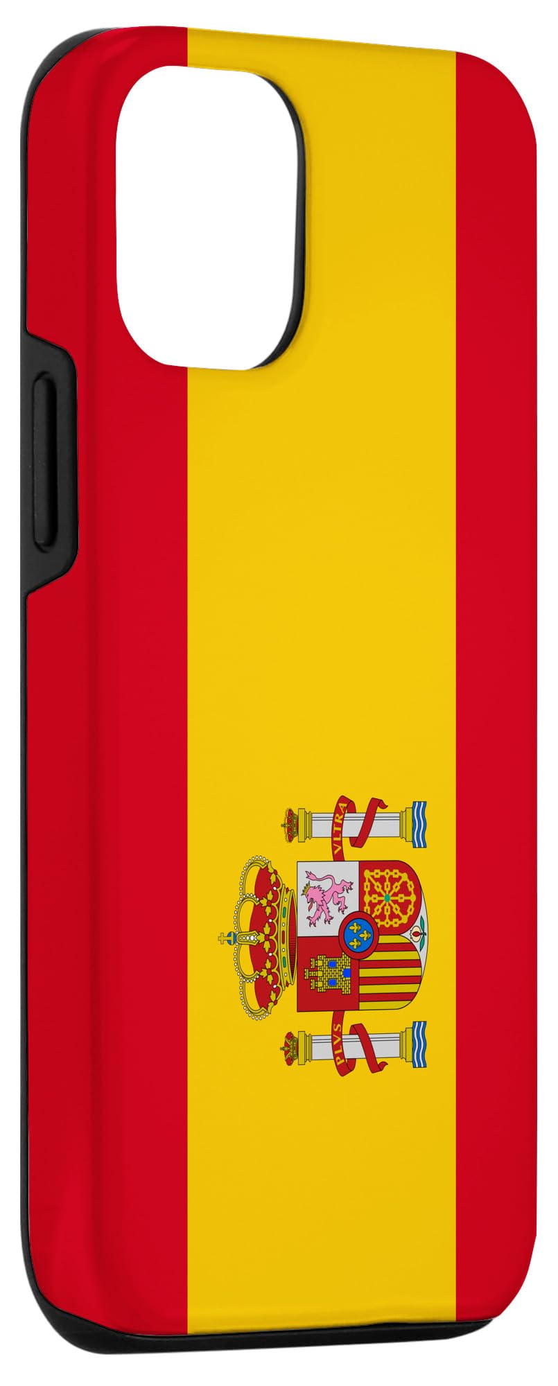 iPhone 14 I Love Spain & Proud, Spain Flag Graphic Cool Designs Case - Image 3