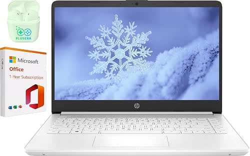 HP 14" Business & Student Laptop with 1-Year Microsoft Office