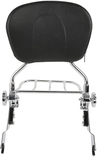 Miniatura 6 de TCMT Respaldo desmontable Sissy Bar & Rack para Harley Touring Road King Street Glide Road Glide 2009-2023 Electra Glide 2009-2022 Ultra Limited