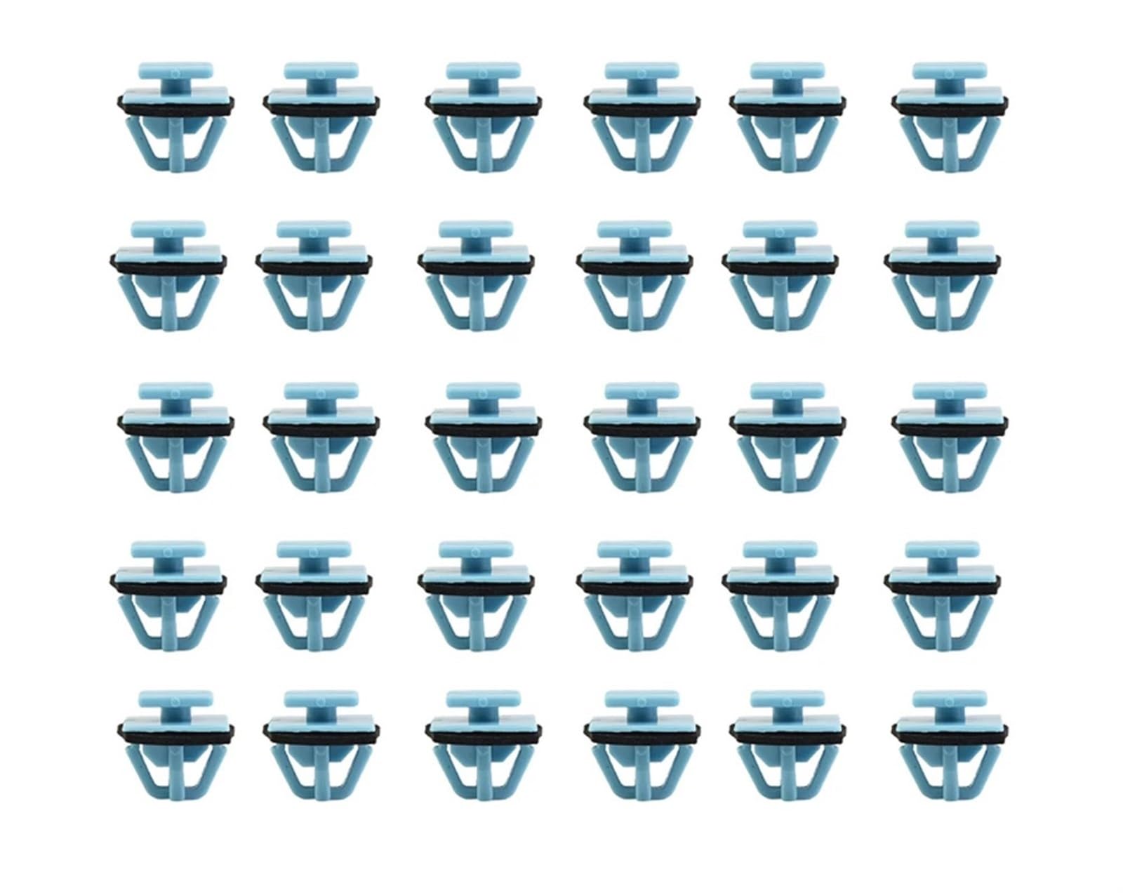 50 Clip Per Modanature Porte Auto - Compatibili Hyundai E Kia, Codice OEM 877561F000 - Foto 2