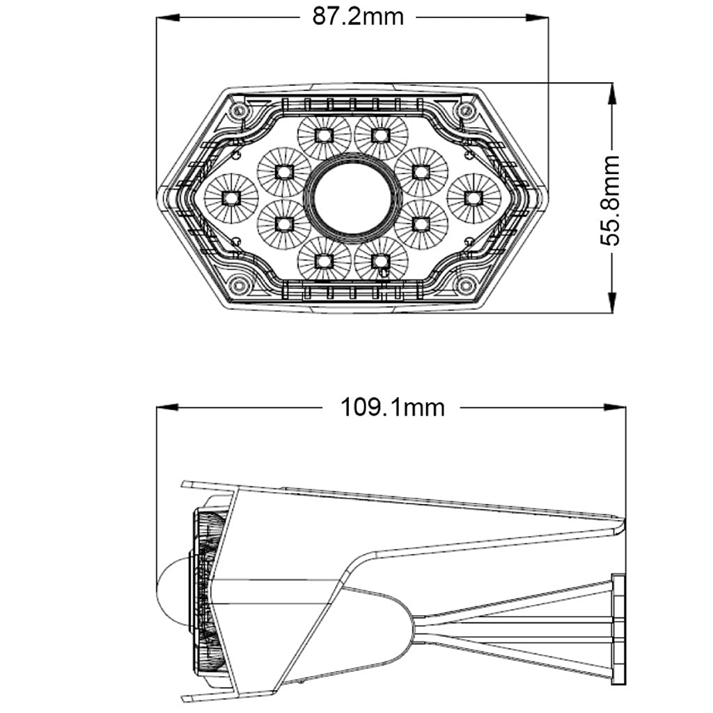 Faretti solari con sensore di Movimento PIR Luci solari per Esterni Lampada da Parete Regolabile Impermeabile Ip65 per Piscina da Giardino