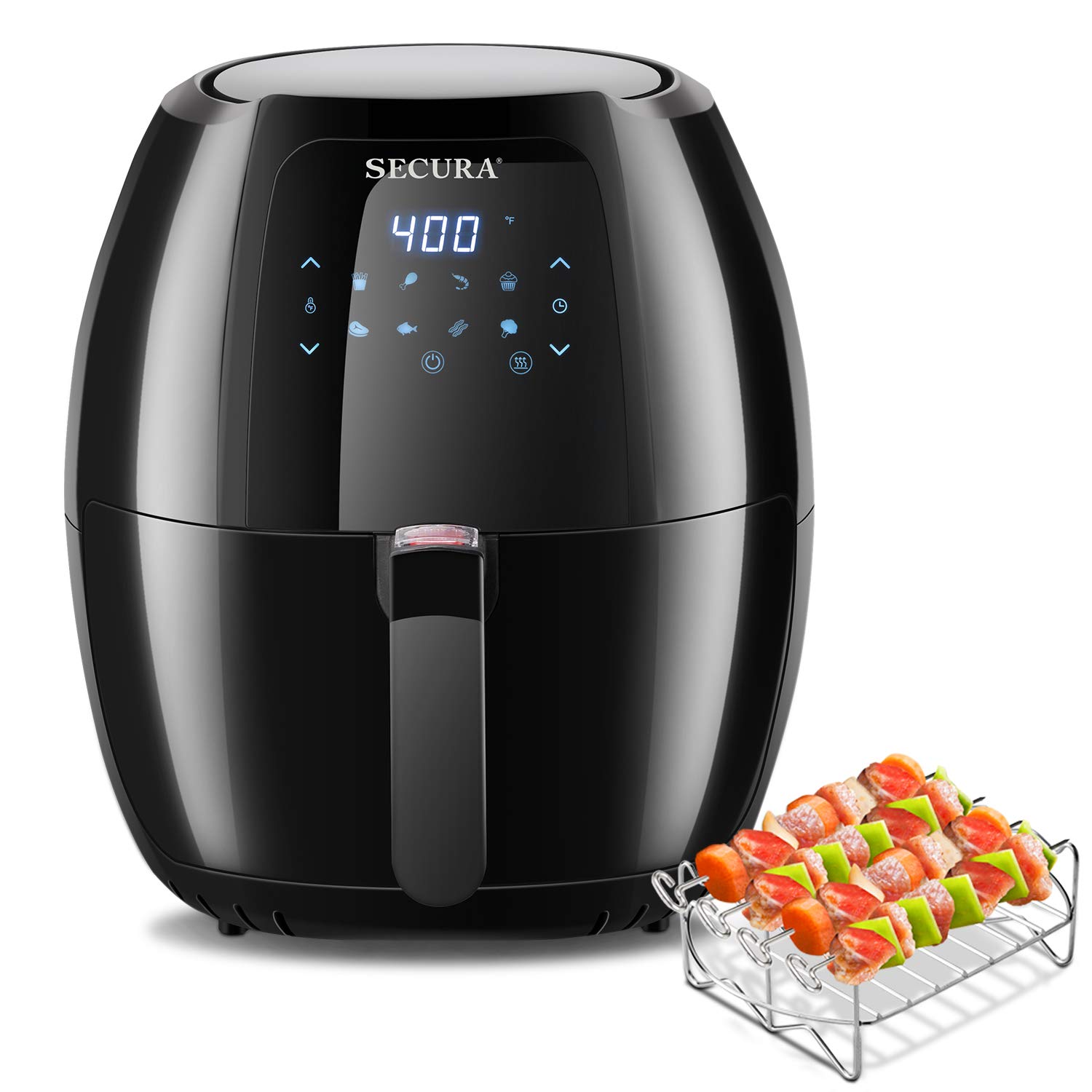 Chef Sifu Air Fryer Power XL 4QT Kitchen & Dining