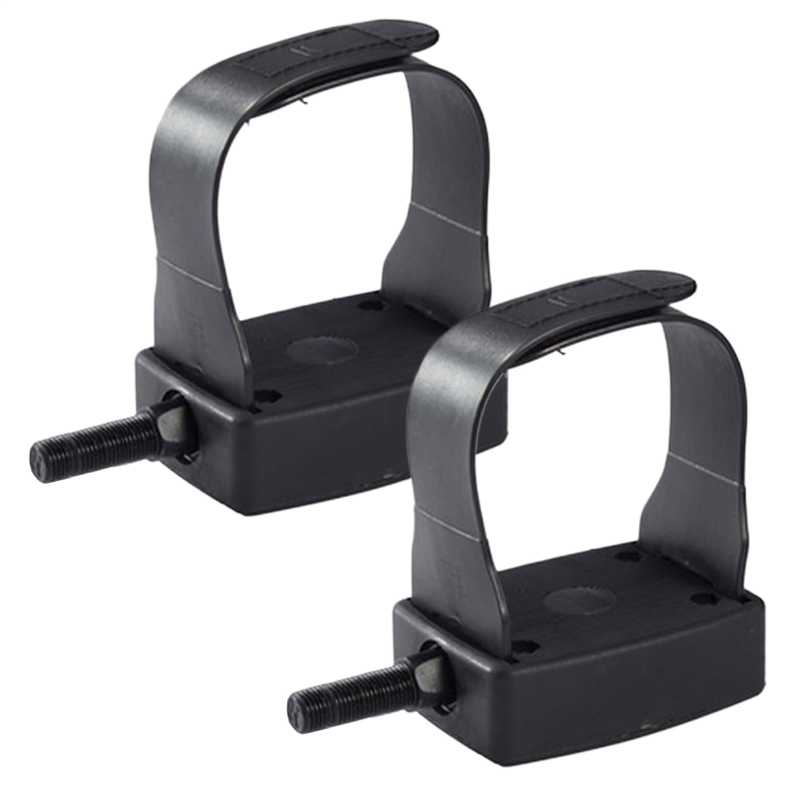 Recumbent Exercise Bike Pedals,Exercise Bike Equipment Pedals with Straps | 1 Pair Non-Slip Home Gym Workout Equipment Parts for Women Men Cyclists Riders Bikers