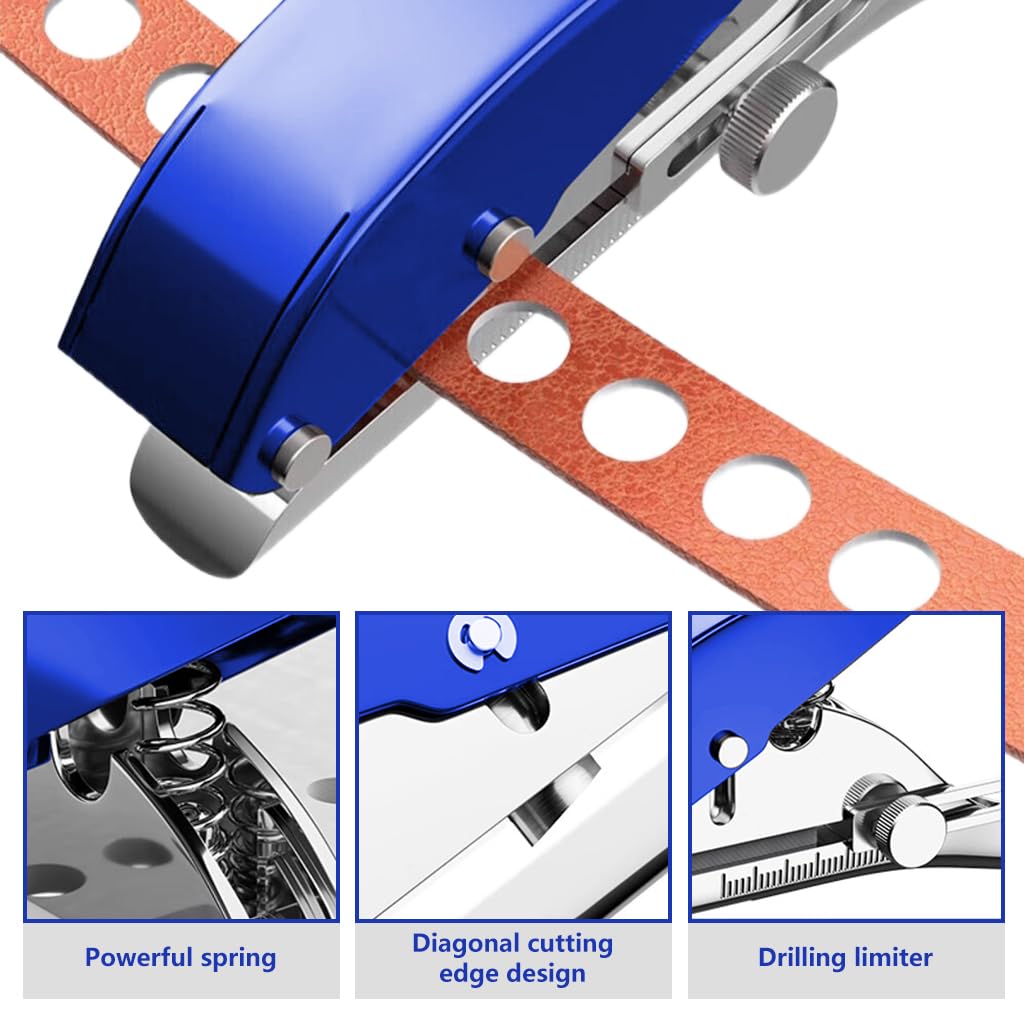 Serplex Heavy Duty Hole Punch - 8mm Manual Punch Tool -4
