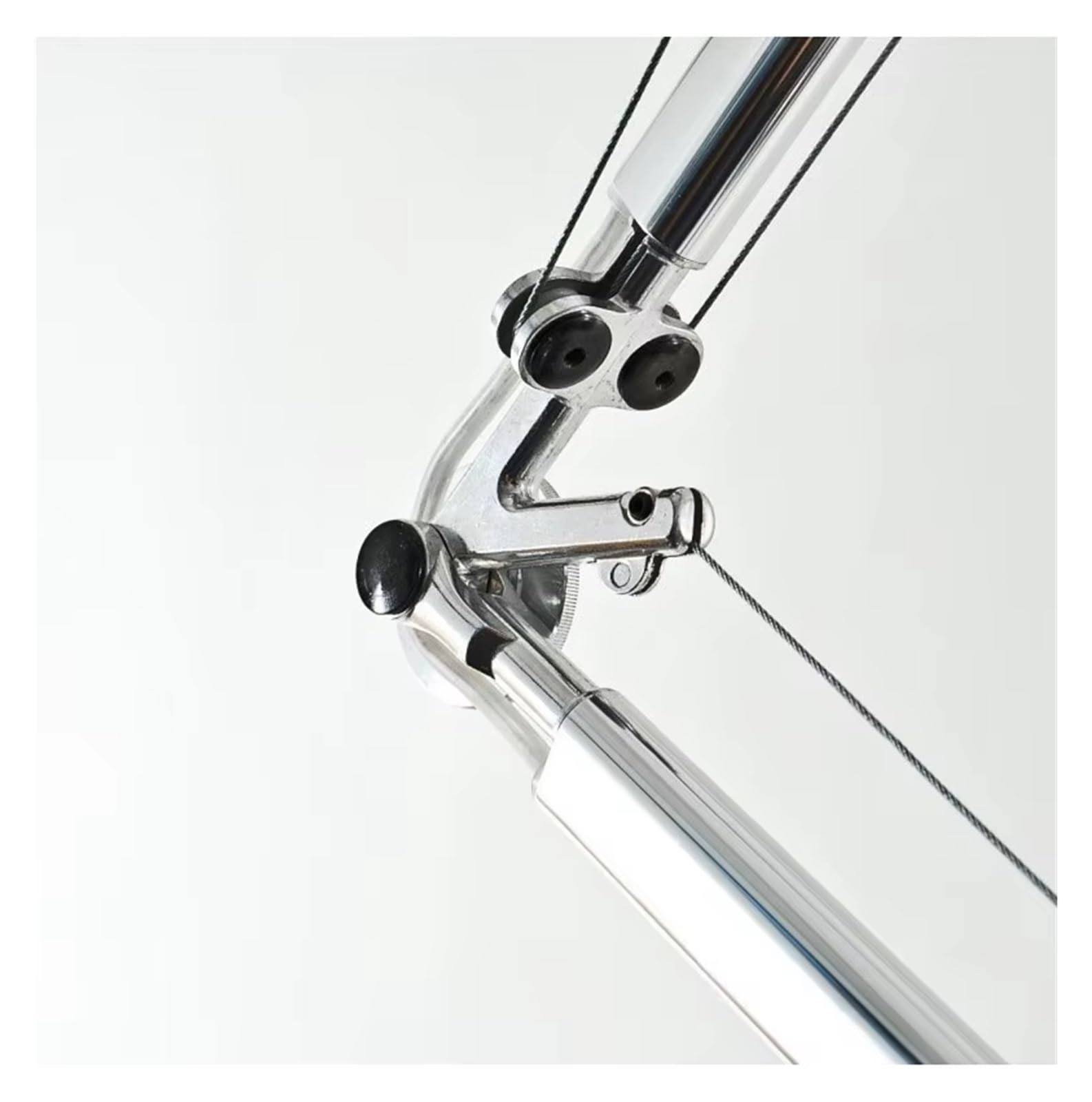 XJBTBA Adjustable Long Arm Pendant Light Dining Room Coffee Rocker Bedroom Lamp Swivel Wiszące Światła Sufitowe, Żyrandole Wiszące