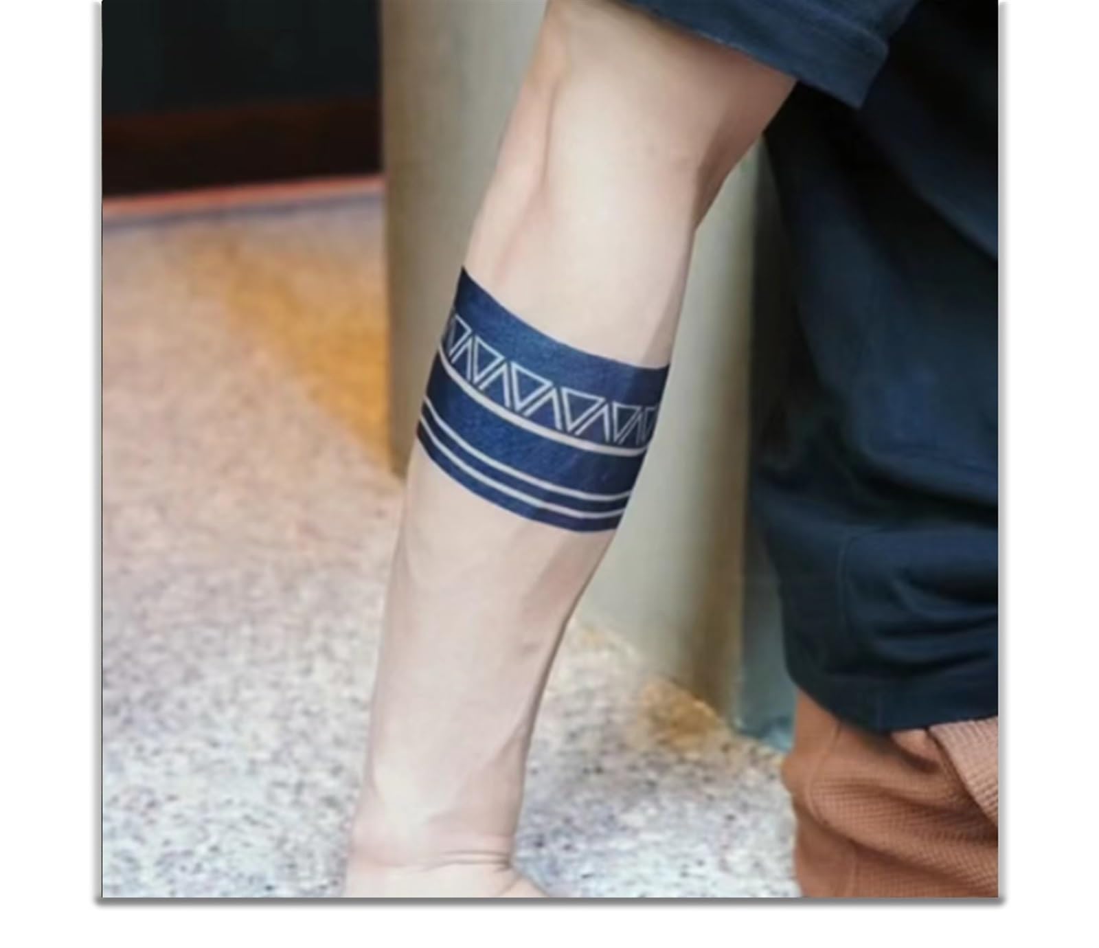 Adesivo Tatuaggio Teporaneo Copleto Per Braccio - 6 Sheets Grande