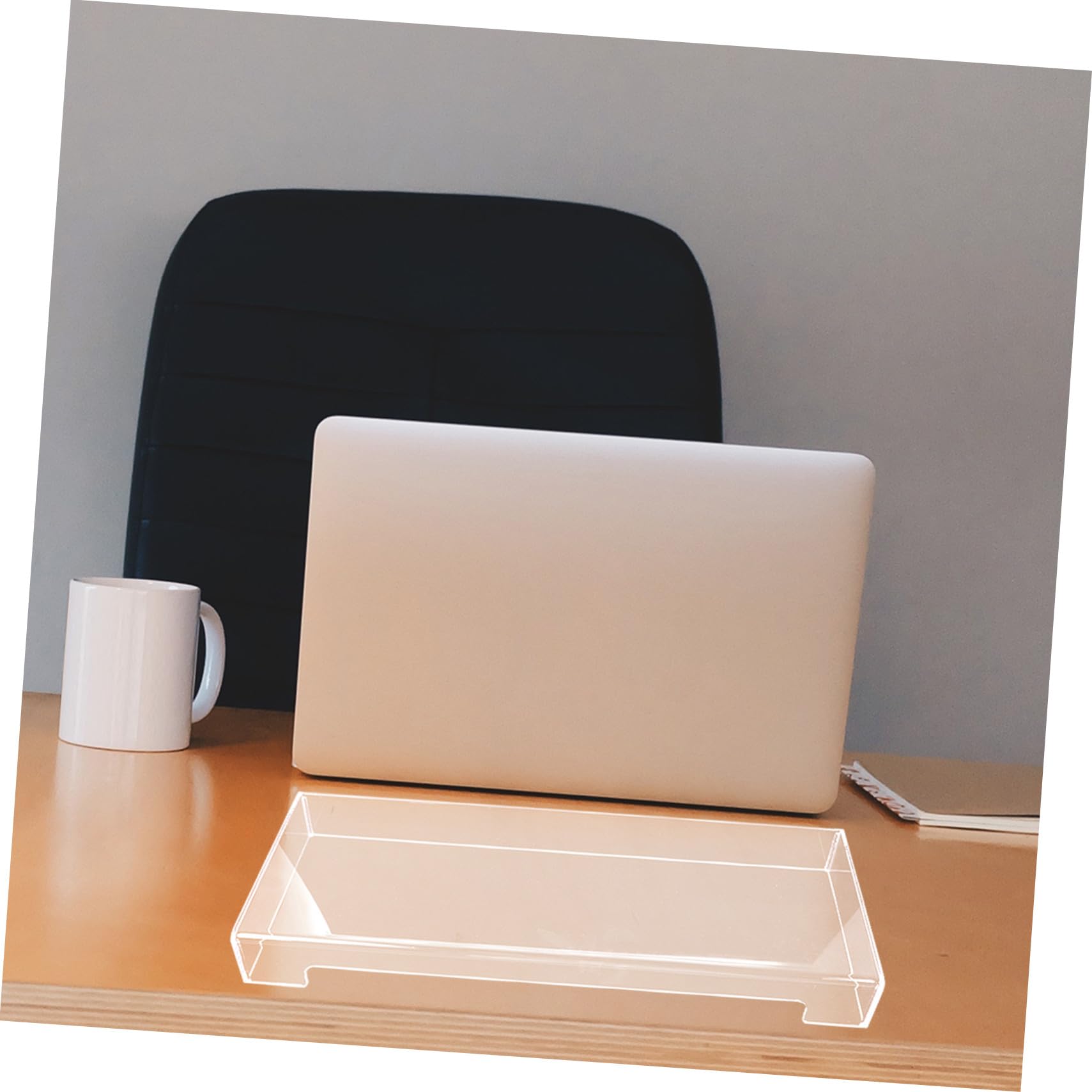 Transparente Tastaturhülle aus Acryl für Keyboard, Passgenau | Einfache Montage, für Büro und Zuhause, 1 Stück, Klarer Schutz, Zubehör