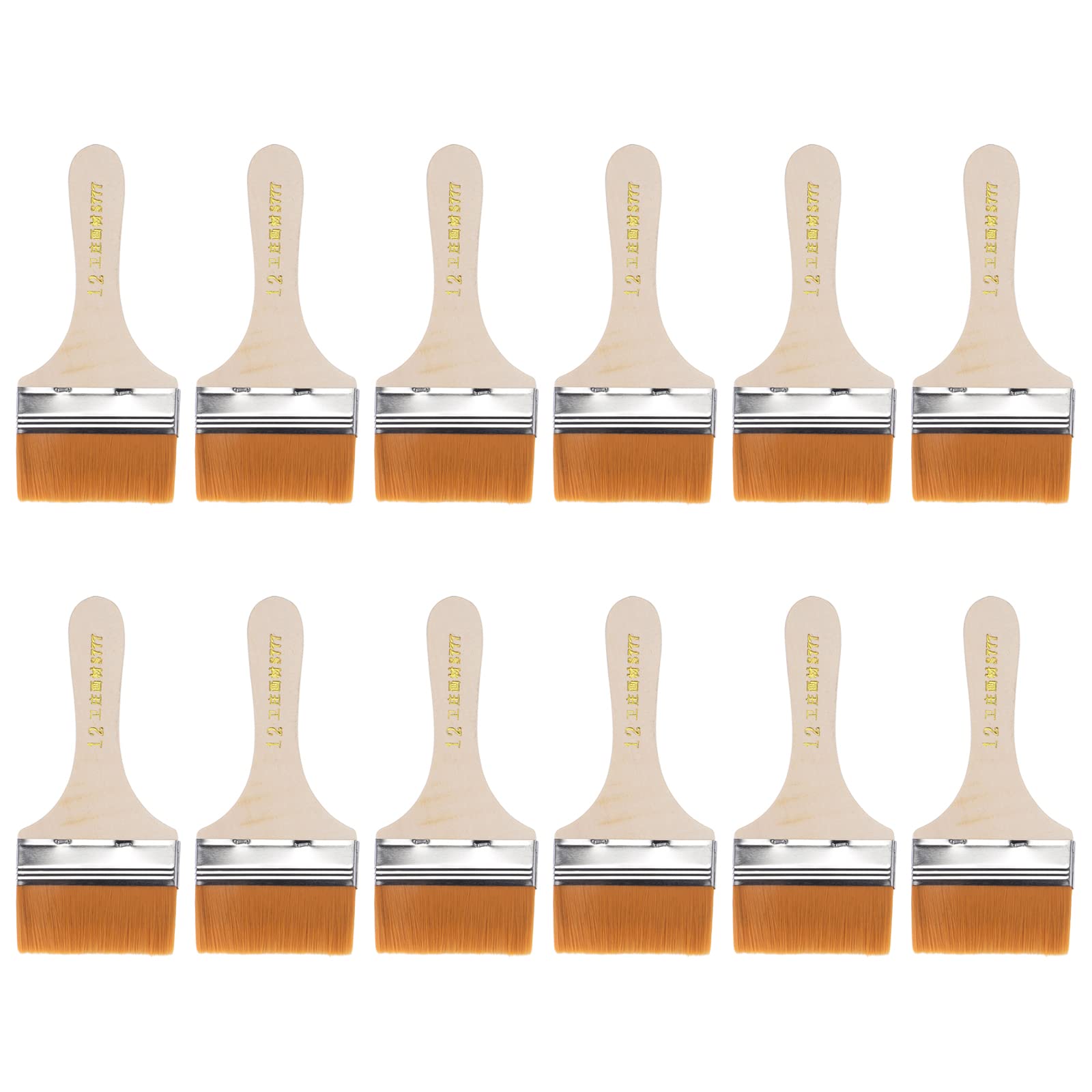 Pinceaux peinture nylon sans perte de poils pour rénover mur et clôture en bois