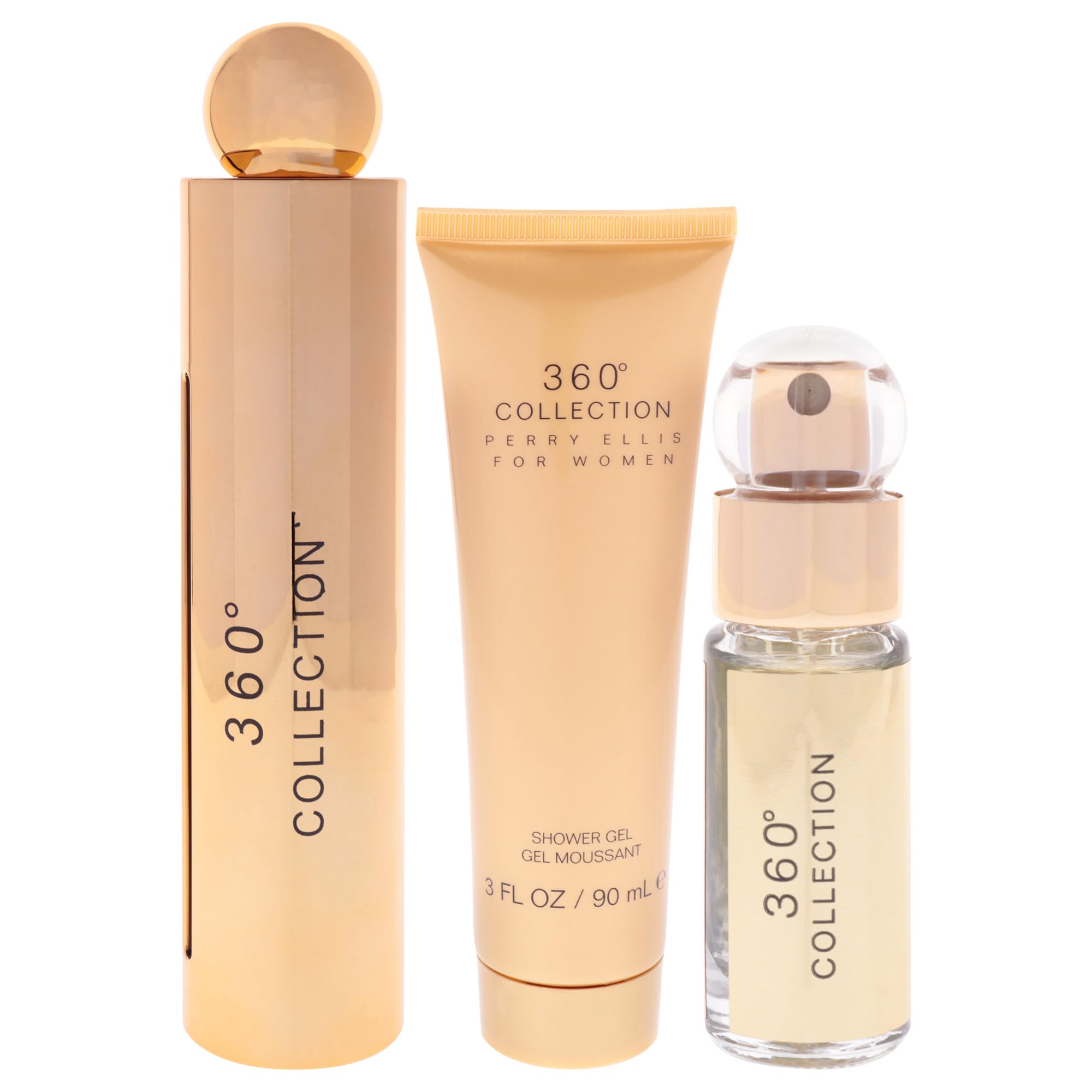 あいび ベルホワイティアン　3本セット Amazon.com : Perry Ellis 360° Collection for Women - 3-Piece