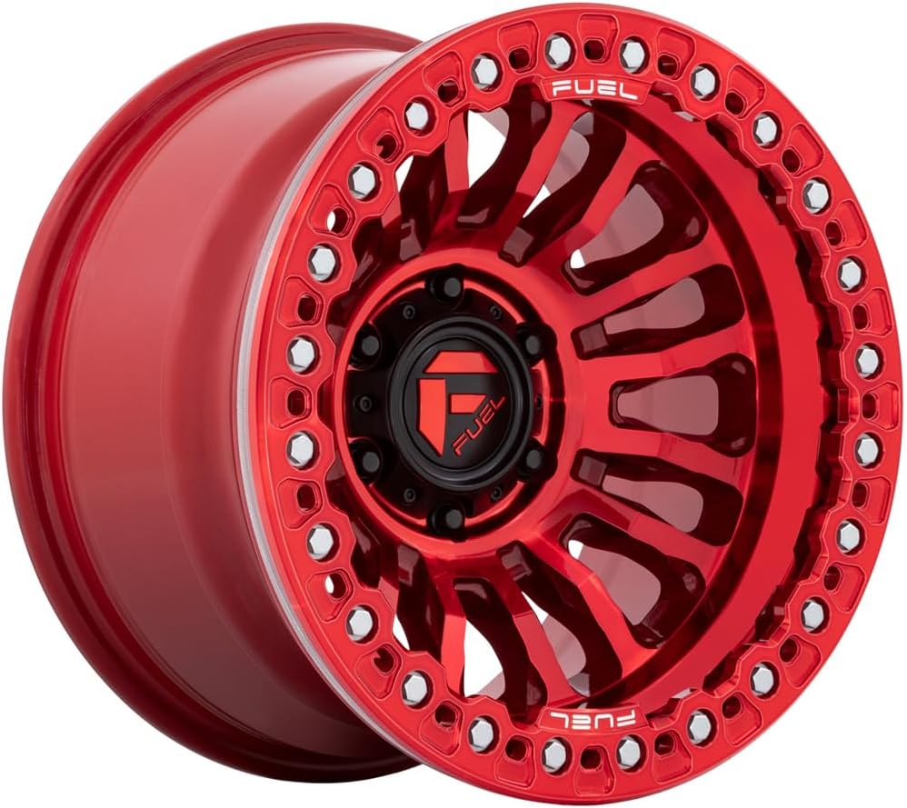 FUEL OFF-ROAD FC125 RINCON BEADLOCK 17X9 5X5.0 3.5-38mm CANDY RED - FC125QX17905038N