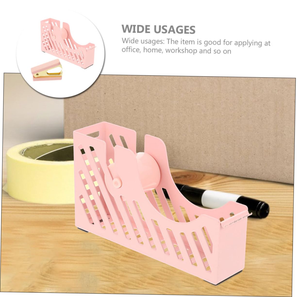 3 Sätze Heftgerät und Klebebandspender Büromaterial für Zuhause und Büro Heftentferner für Scrapbooking und Kunstprojekte Teiliges Set
