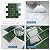 Tiwoos Thick Green Peel and Stick Backsplash Subway Tile 3D Brick Self Adhesvie Wall Tiles for Kitchen Bathroom (10-Sheet, 12"×12")