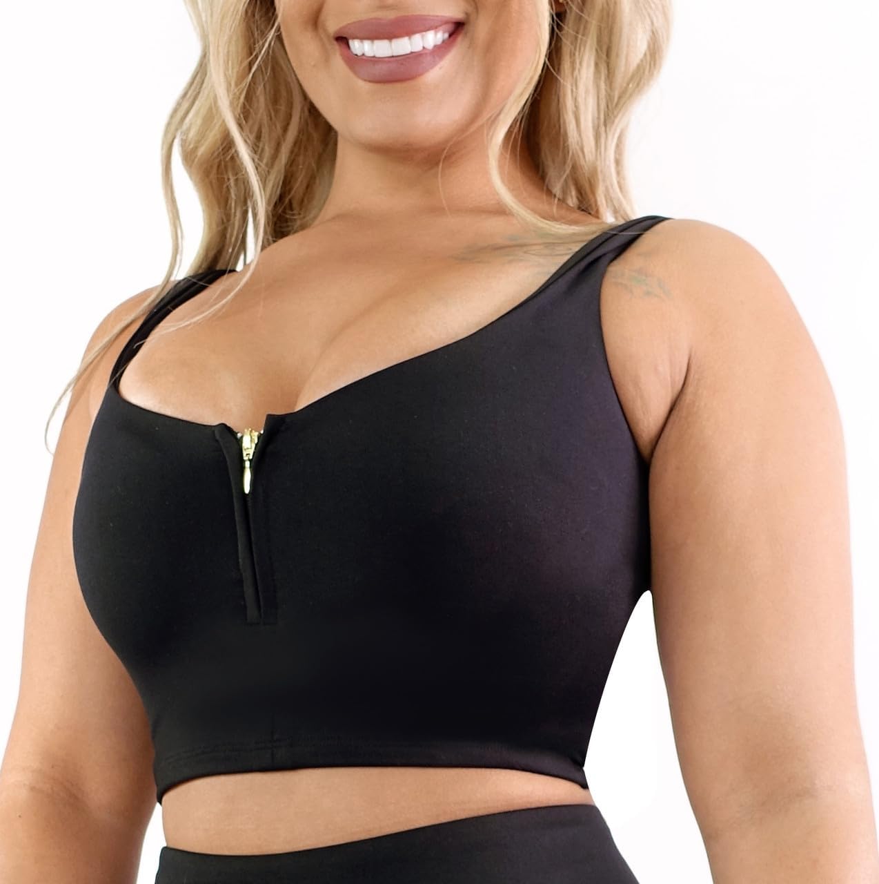 YAHAIRA Sports Bra Zipper Top
