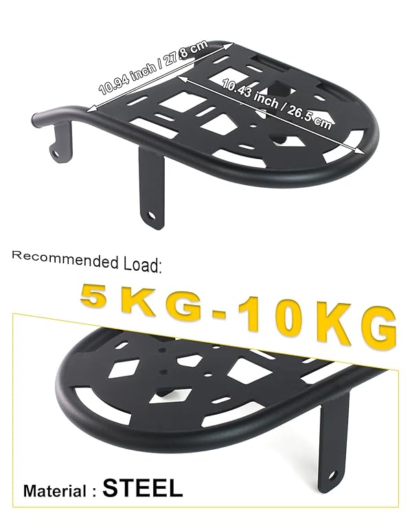 Mantt Tail Luggage Rear Rack Compatible with DR650 1990-2026 by mantt - Used condition - Image 2