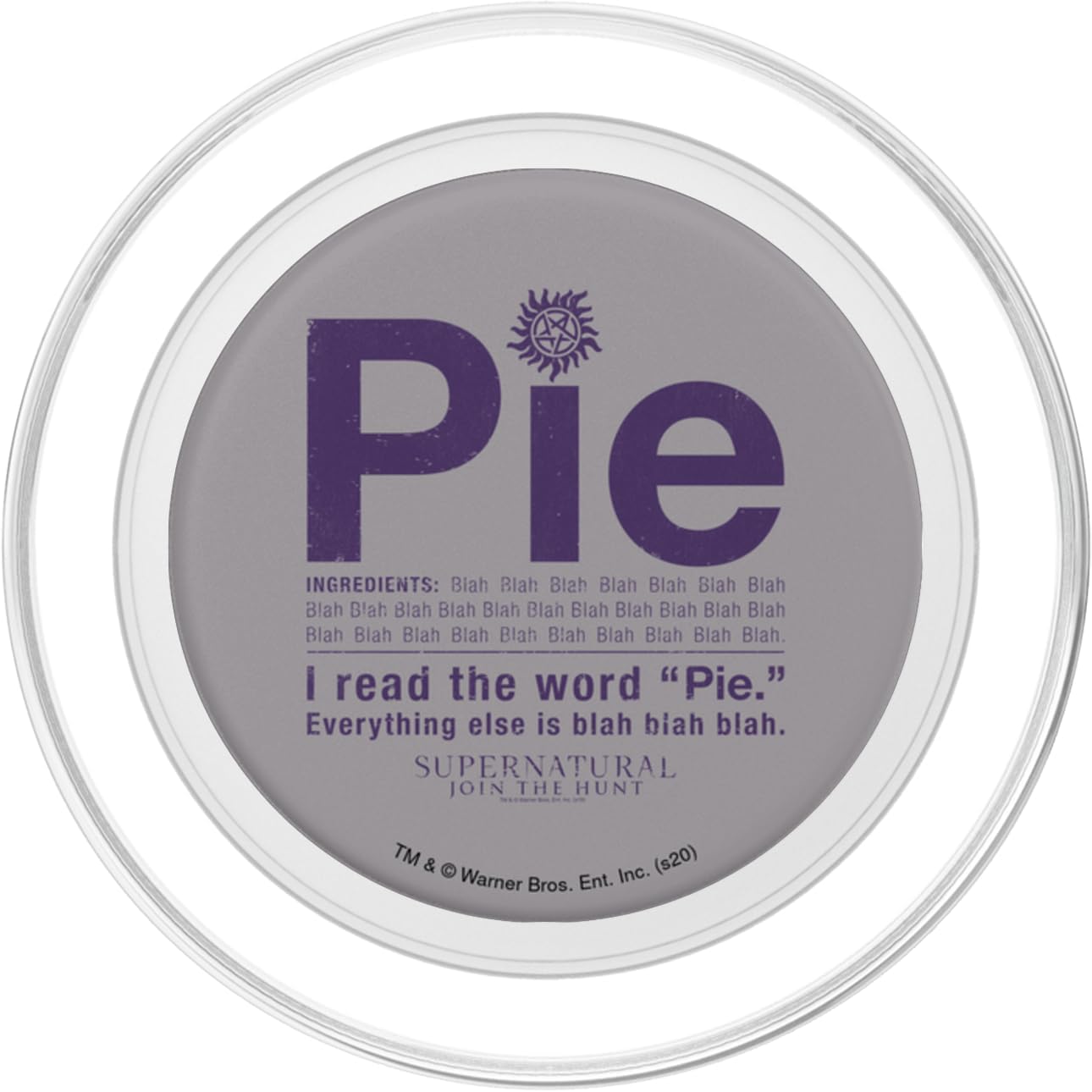 Supernatural Pie PopSockets MagSafe PopGrip for iPhone