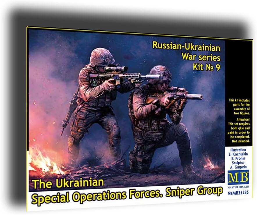 Master Box 35235 1/35 The Ukrainian Special Operations Forces. Sniper Group Kit 9