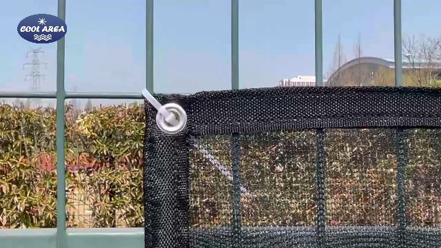 Cool Area 60-70% Shade Cloth 8X10Ft Heavy Duty Knitted Mesh Tarp With Grommets Mesh Screen For Patio Canopy Garden Porch Greenho