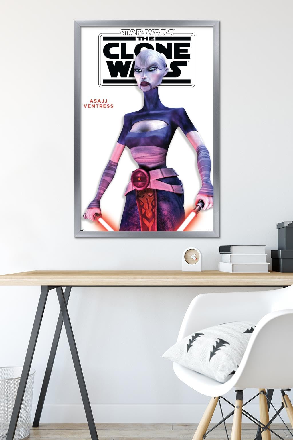 Amazon.com: Trends International Star Wars: The Clone Wars - Asajj