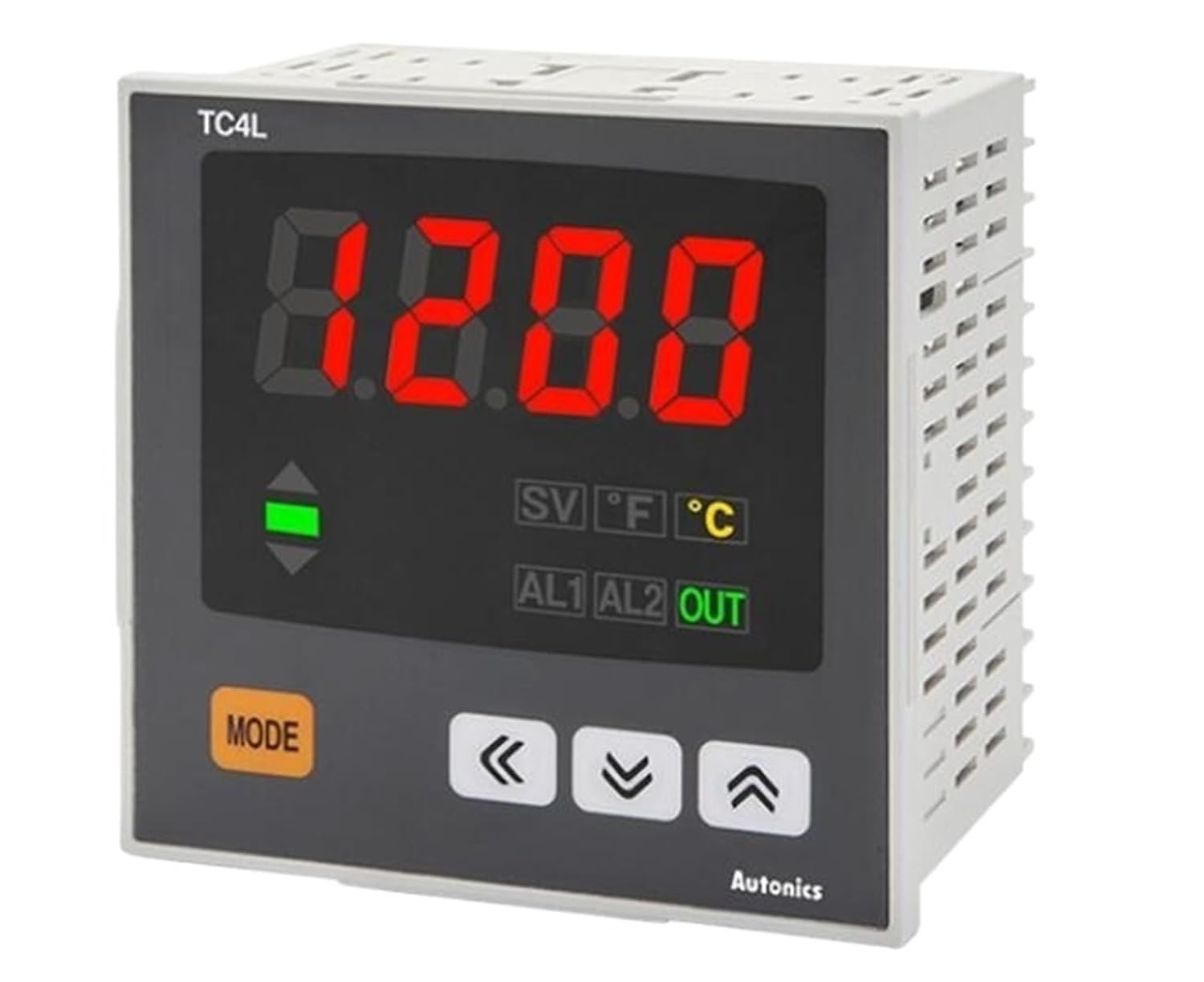 TC4L-N4N Temp Indicator, DIN W96 X H96mm, Single Display 4 Digit, PID Control, Without Control Output, No Alarm Output, 100-240