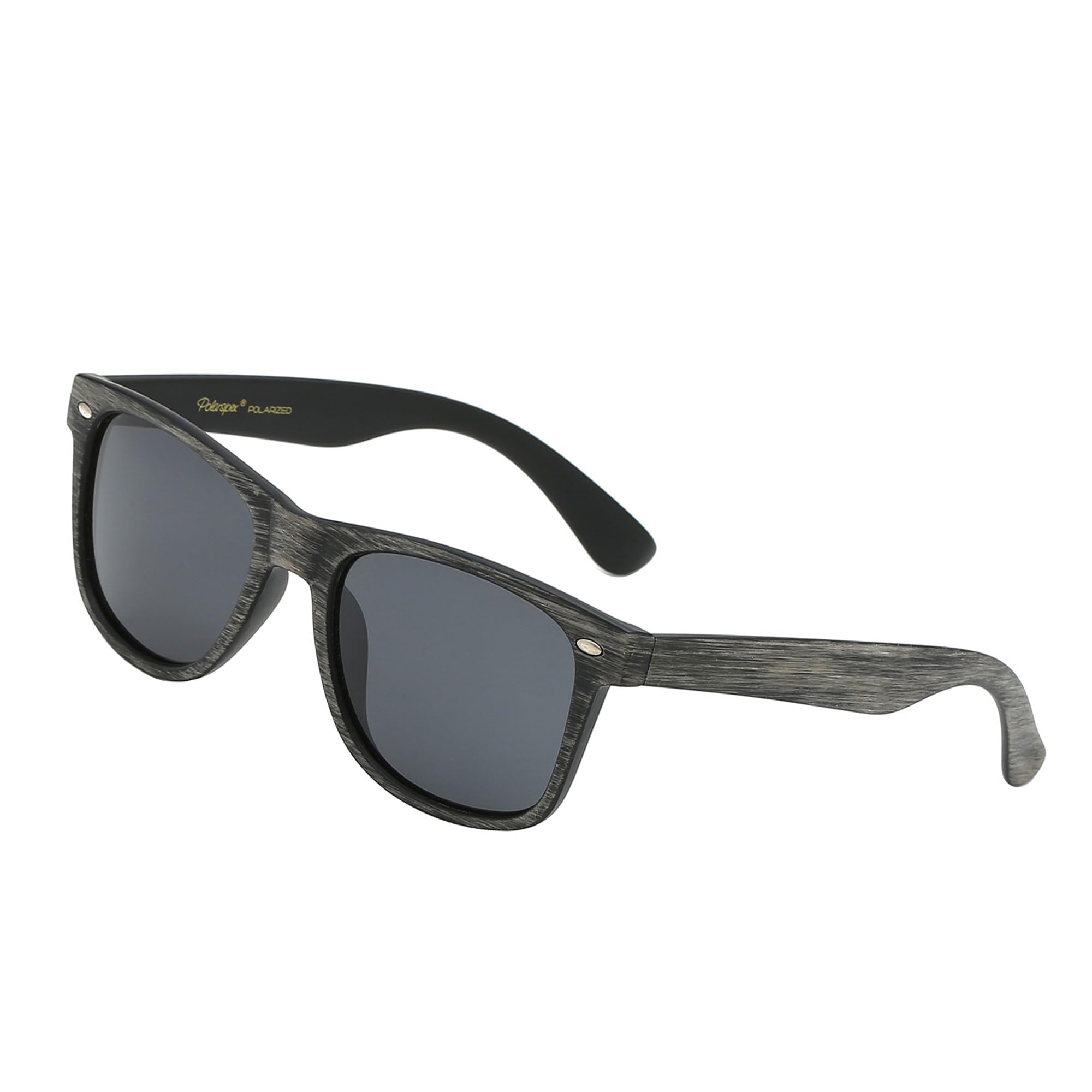 PolarSpex Polarized Sunglasses for Men and Women – UV Protection, Durable & Lightweight Retro Sunglasses for Driving, Fishing
