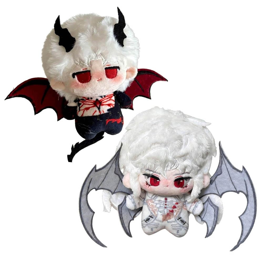JUSONGKWCP 2 Sylus Plush Doll Anime Figure LoveDeepspaces Doll 10 Cm Cute Sylus Cotton Chain