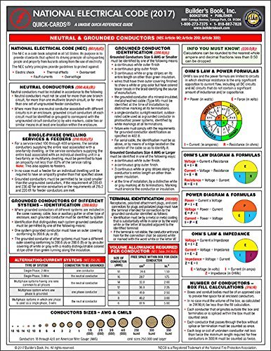 National Electrical Code NEC Paperback by NFPA, Fast Tabs, Quick Card and Ugly's Electrical References 2017 Editions