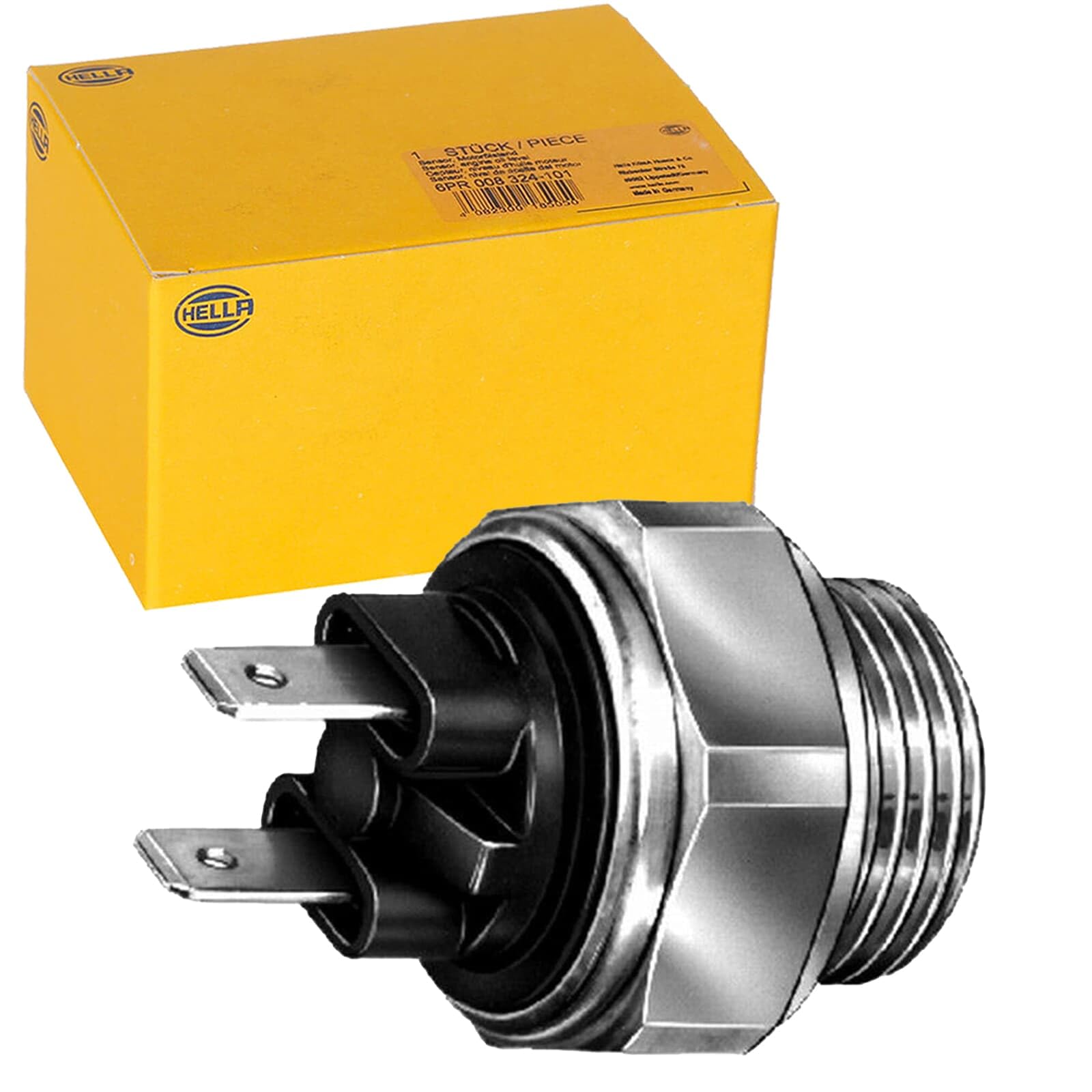6ZT 007 837-071 HELLA Temperaturschalter, Kühlerlüfter M 22 x 1,5, 12V