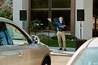 Vista 7 de JBL Professional IRX108BT - Altavoz PA alimentado serie IRX, altavoz portátil con Bluetooth, woofer de 8 pulgadas, 1300 vatios, para DJ móvil