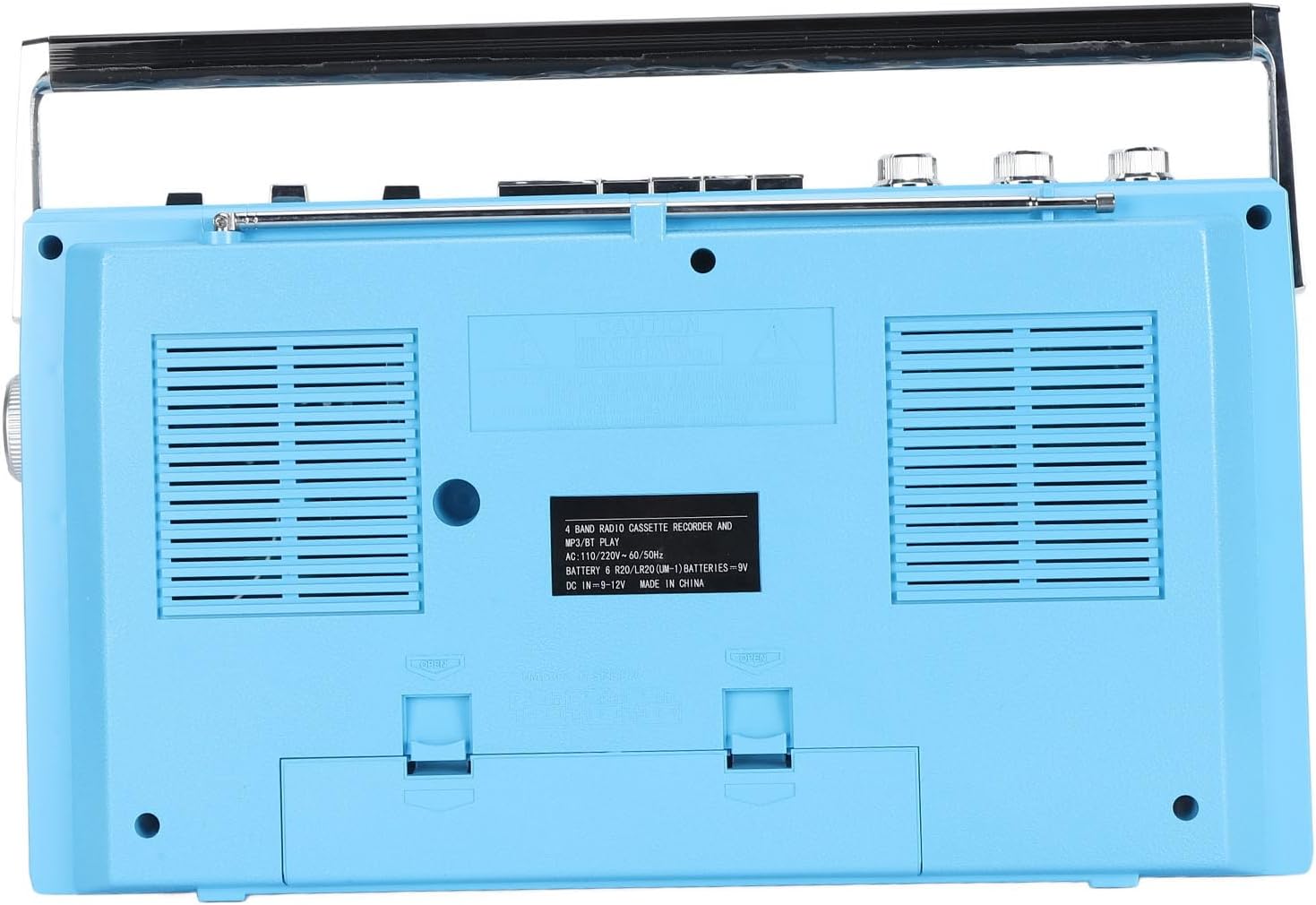 Portable Cassette Tape Player - Retro Cassette Player, FM MW SW1 SW2 Radio Stereo, Bluetooth CasetteTape Player Recorder - Image 5