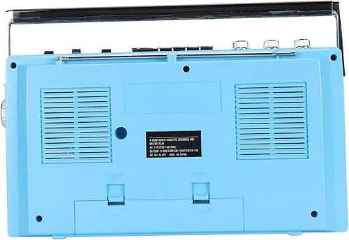 Miniatura 5 de Reproductor de cinta de casete portátil - Reproductor de casete retro, FM MW SW1 SW2 Radio estéreo, grabadora de reproductor de cinta de casete