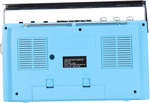 Portable Cassette Tape Player - Retro Cassette Player, FM MW SW1 SW2 Radio Stereo, Bluetooth CasetteTape Player Recorder