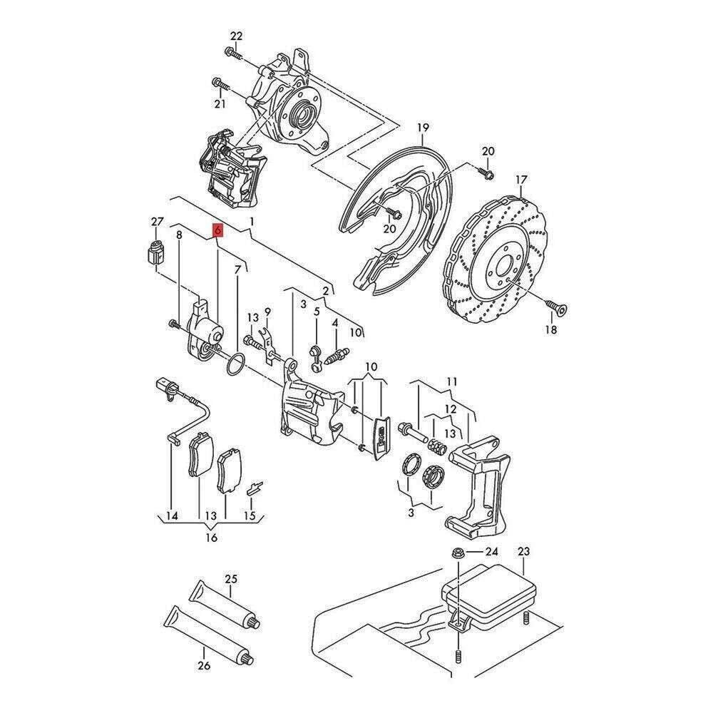 Freno stazionamento elettrico 32335478 8K0998281 4H0998281 12 Denti Pinza Posteriore Parcheggio Mano Servo Motore Attuatore Freno A Mano Per Audi Per A6 C7 2011-2018 Modulo freno di stazionamento
