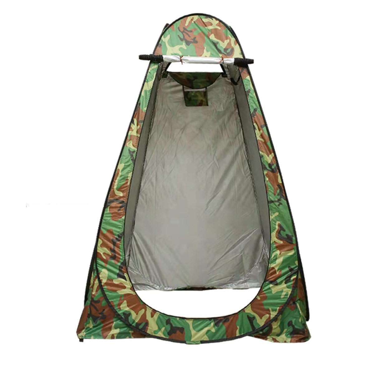 Pop Up Toilet Tent Portable Changing Dressing Privacy Tent for Outdoor Camping Fishing Shower Room Sun Shelter (Army Green Camouflage)