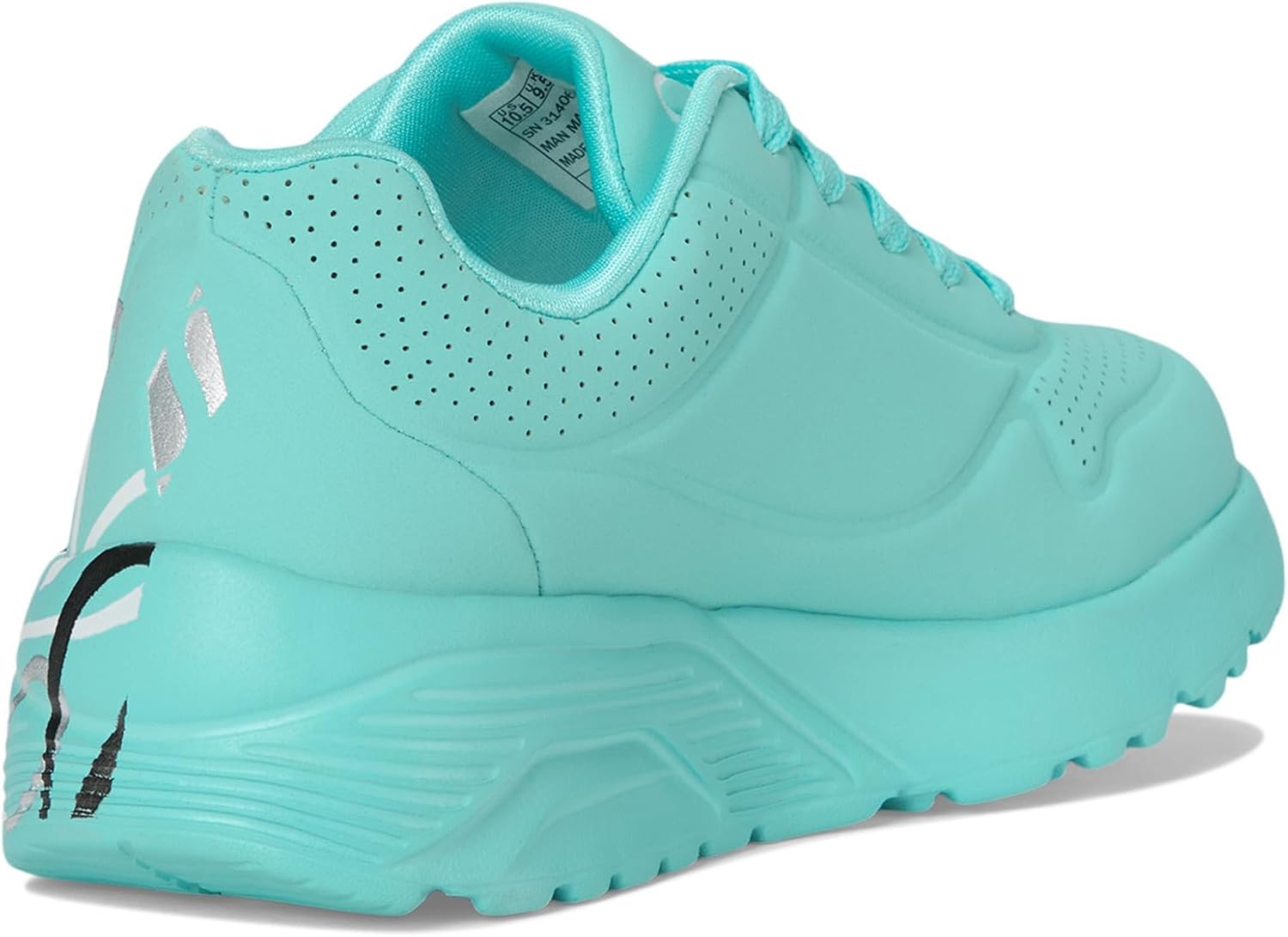 Skechers Women's Uno Lite-Metallic Love 314067l (Little Big